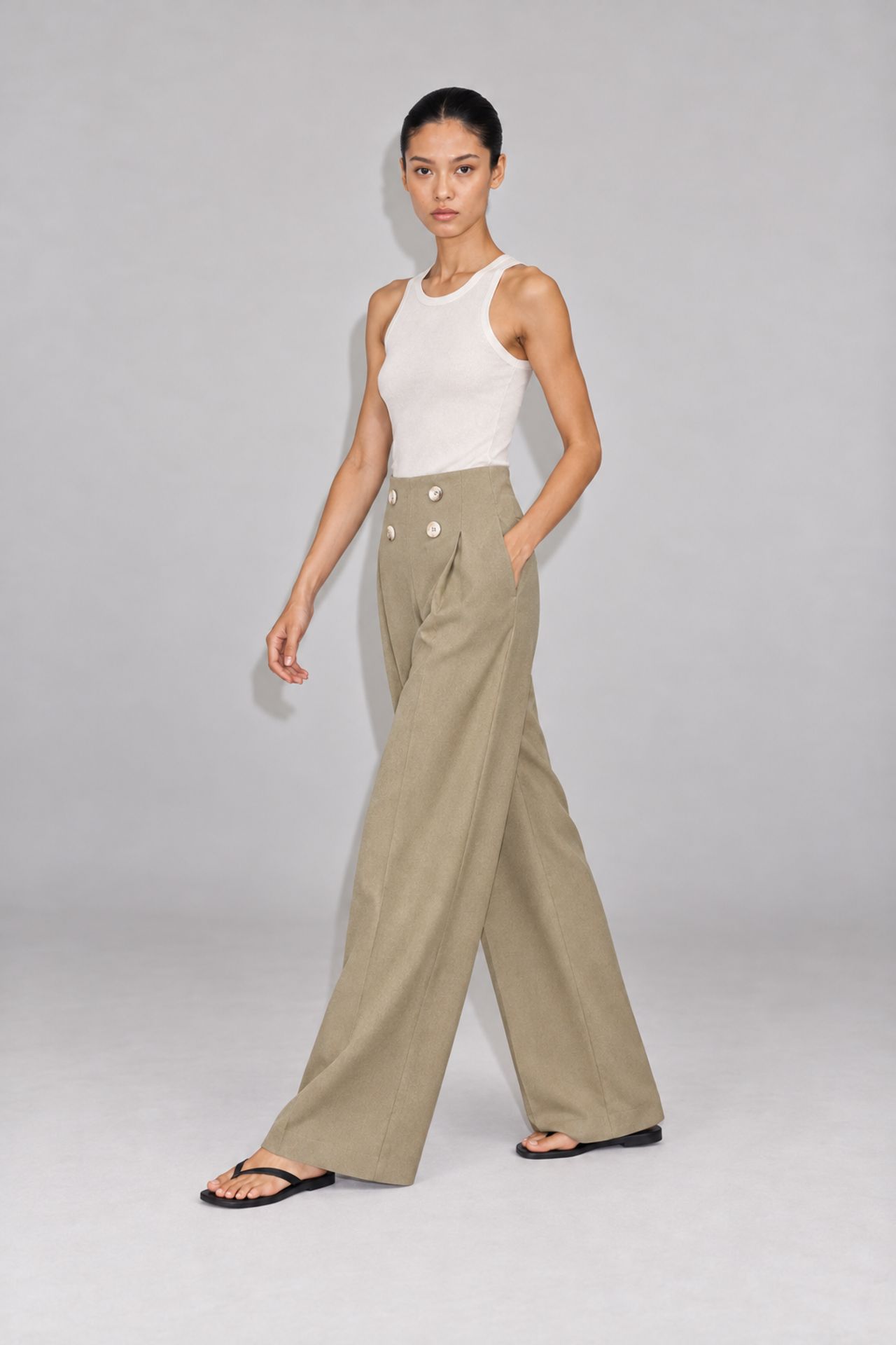 MY FASHION Düz Paça Pantolon 4
