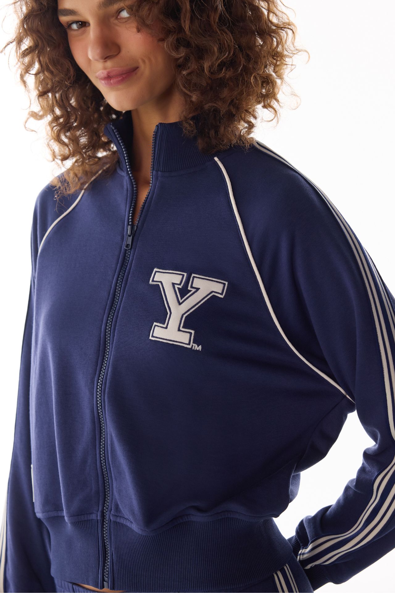 PENTI Yale Sweatshirt With Stripe Detail 4