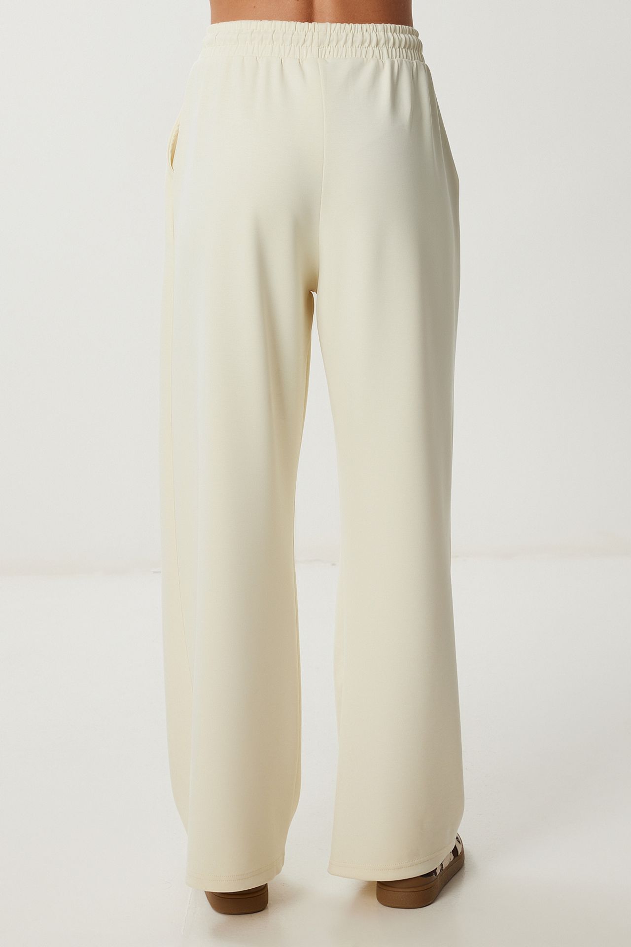 ISTANBUL Wide Leg Drawstring Waist Sweatpants 6