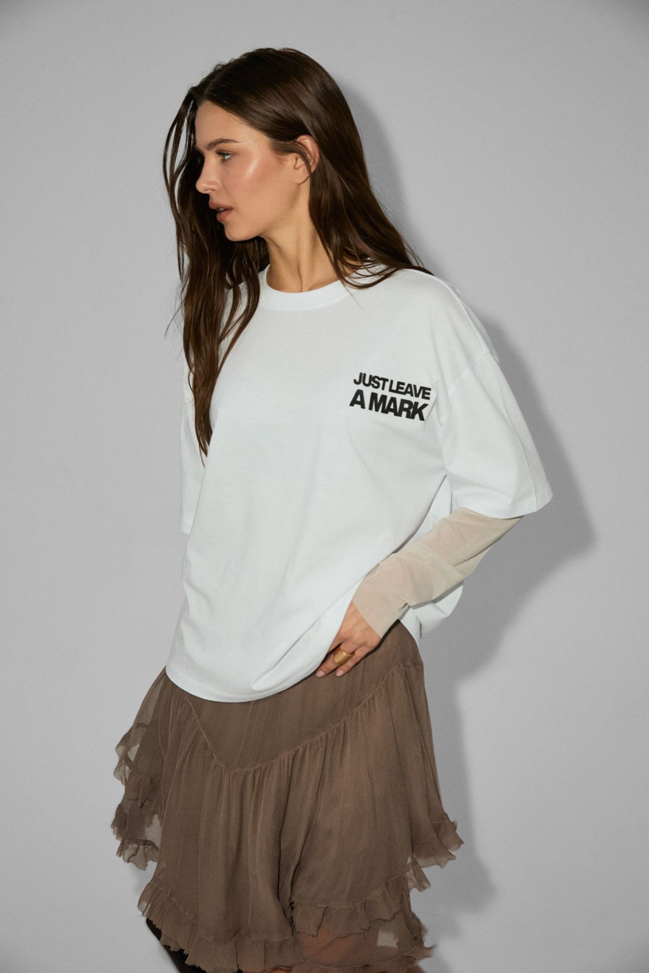 GRIMELANGE Printed Crew Neck T-Shirt 5