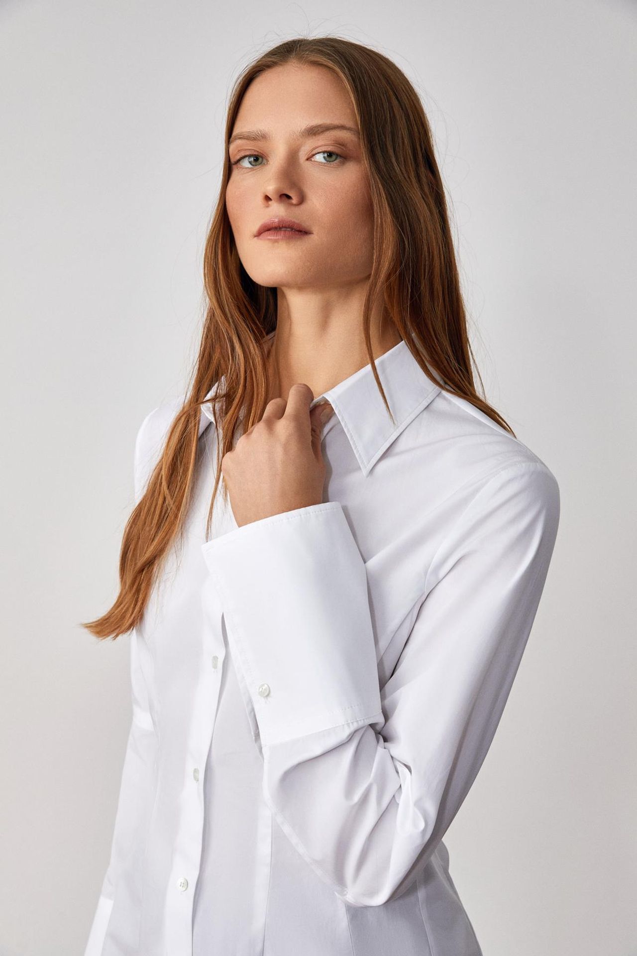 GRIMELANGE Long Sleeve Button Shirt 4