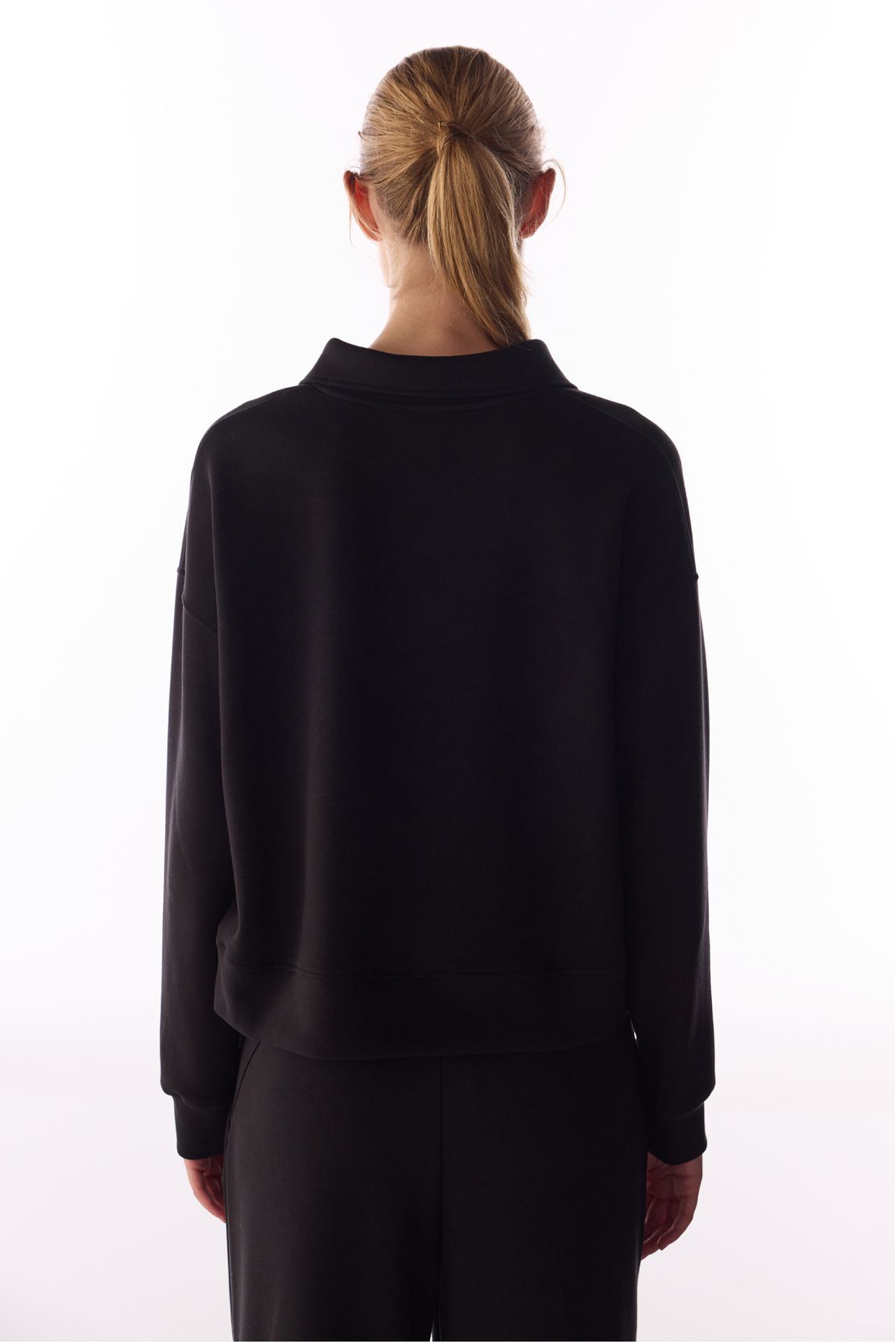 PENTI Silky Touch Laced Long Sleeve Sweatshirt 6