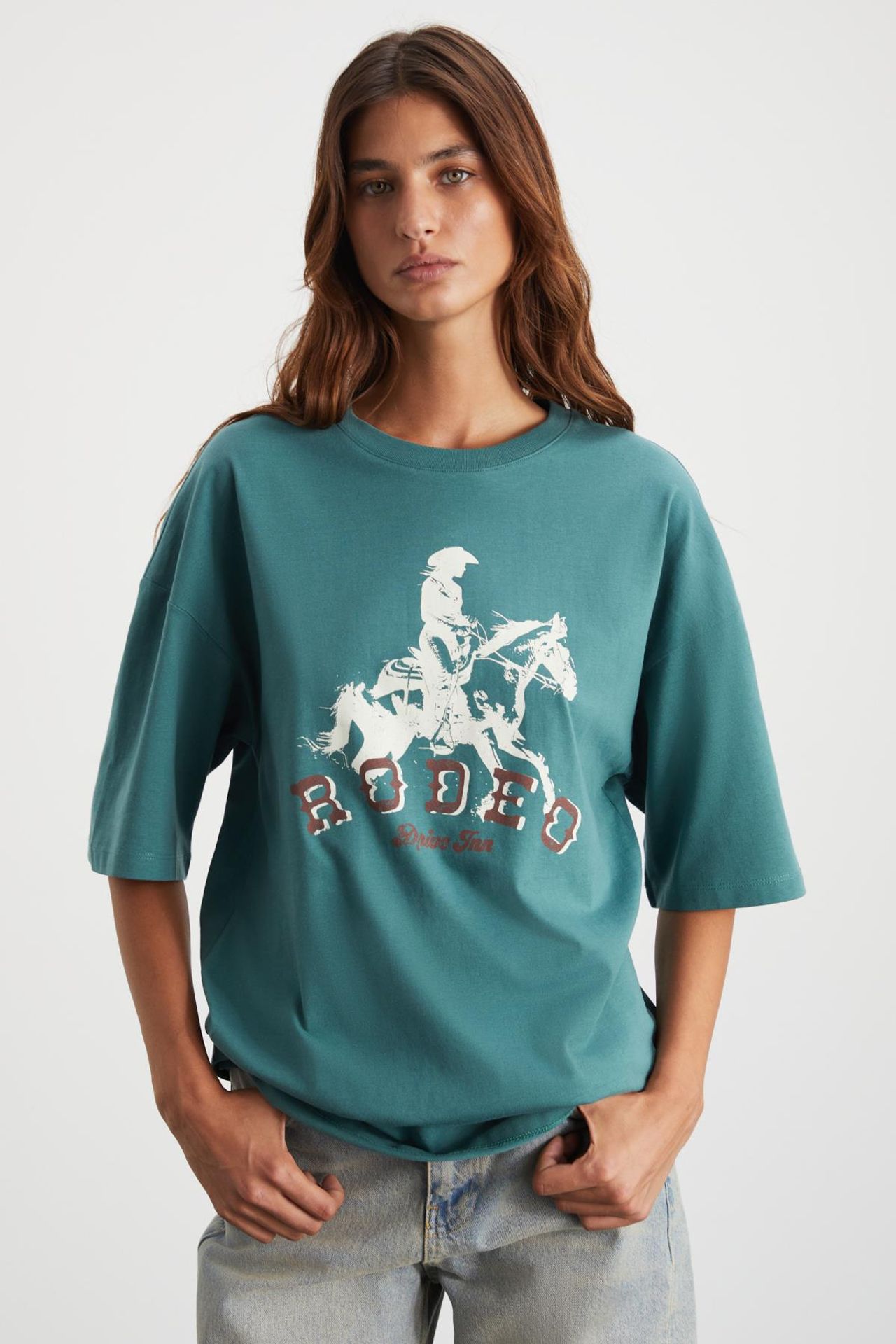 GRIMELANGE Printed Crew Neck T-Shirt 5