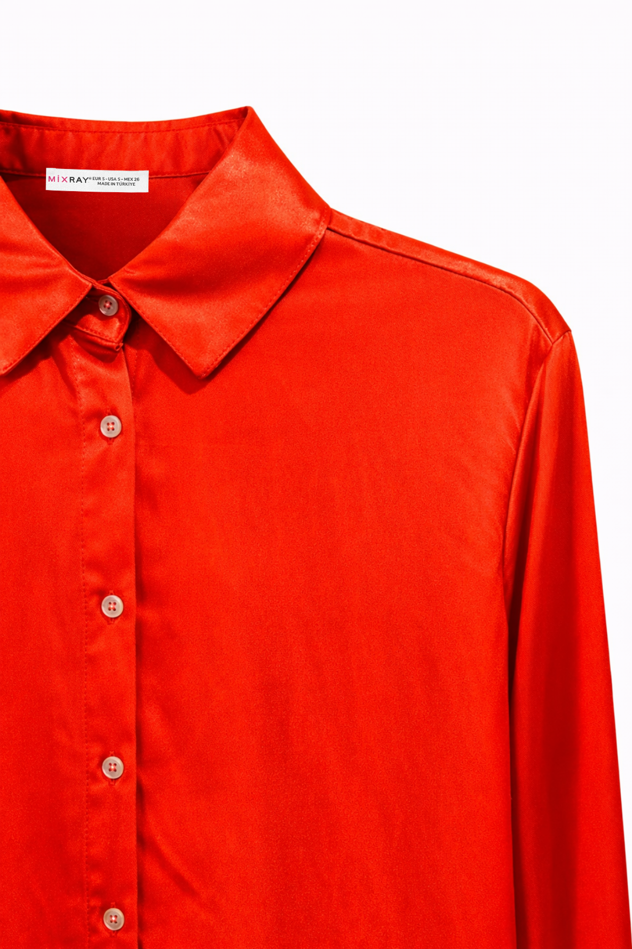 MIXRAY Women's Long Shirt 2