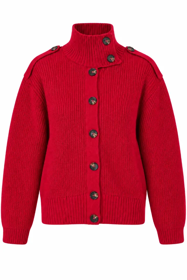 MIXRAY Open Front Cardigan