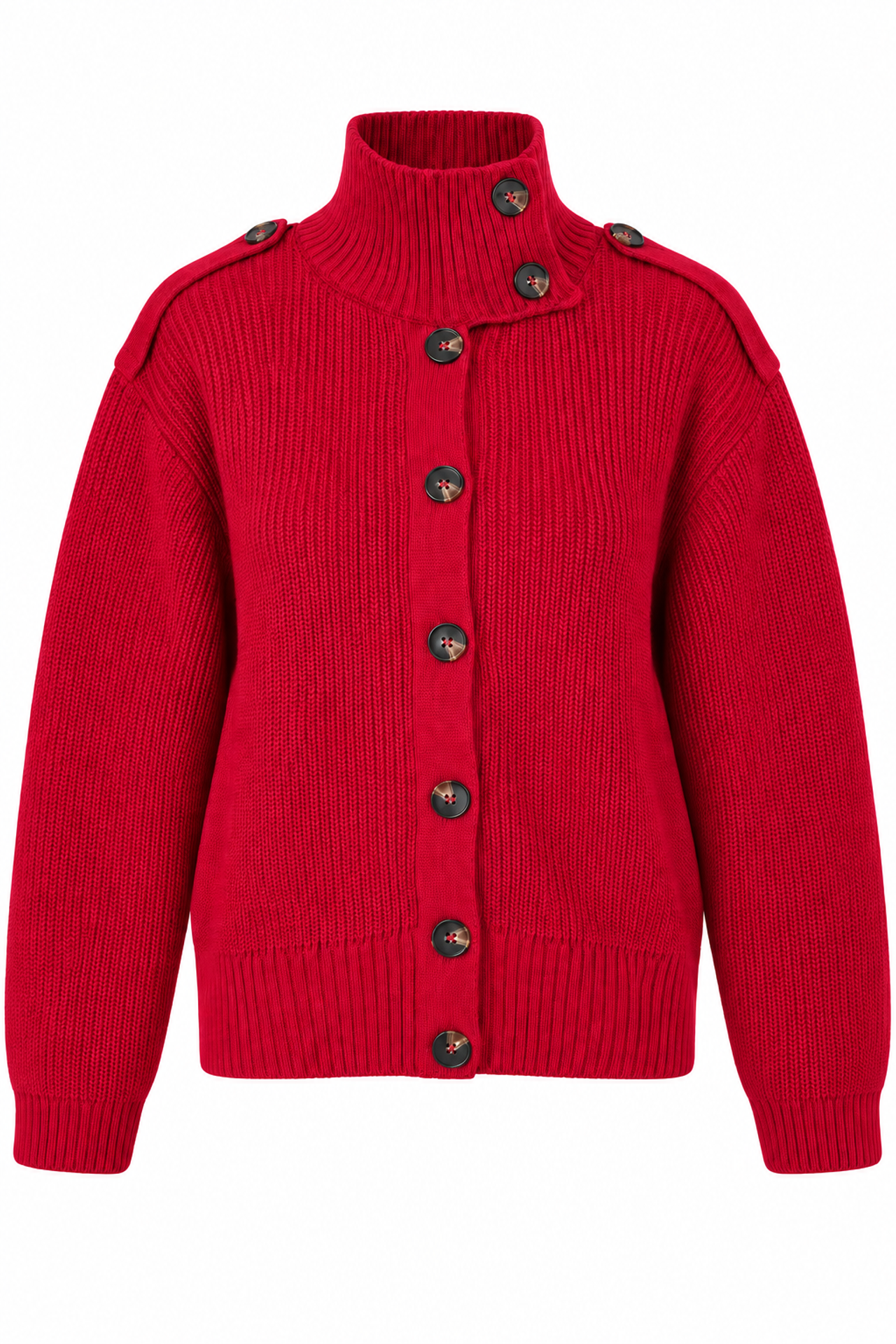 MIXRAY Open Front Cardigan 1