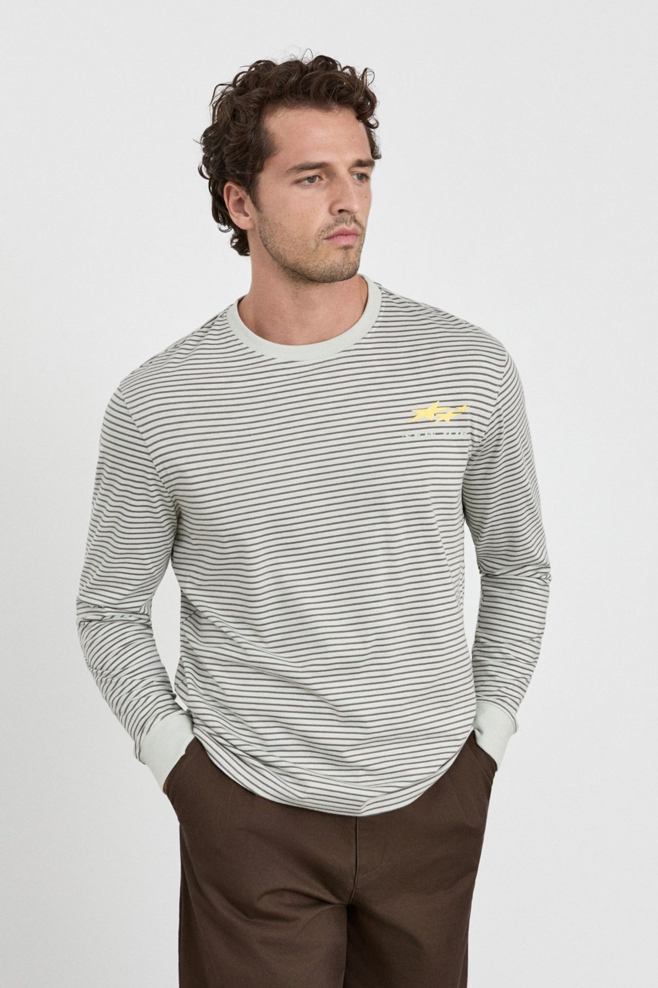 GRIMELANGE Short-Sleeve Crew Neck T-Shirt 4