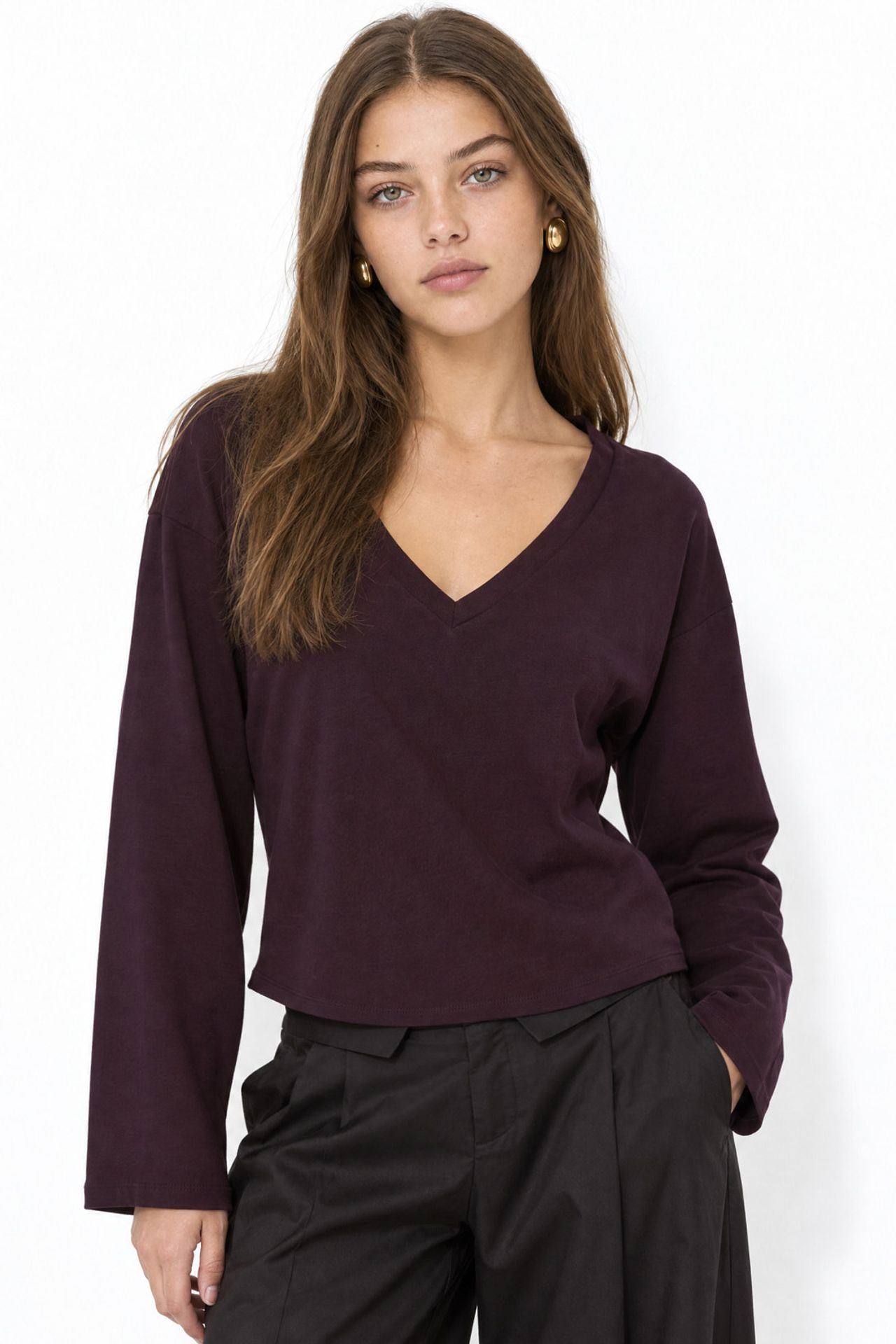 BUSEM Women's Cotton Elastane T-Shirt 1
