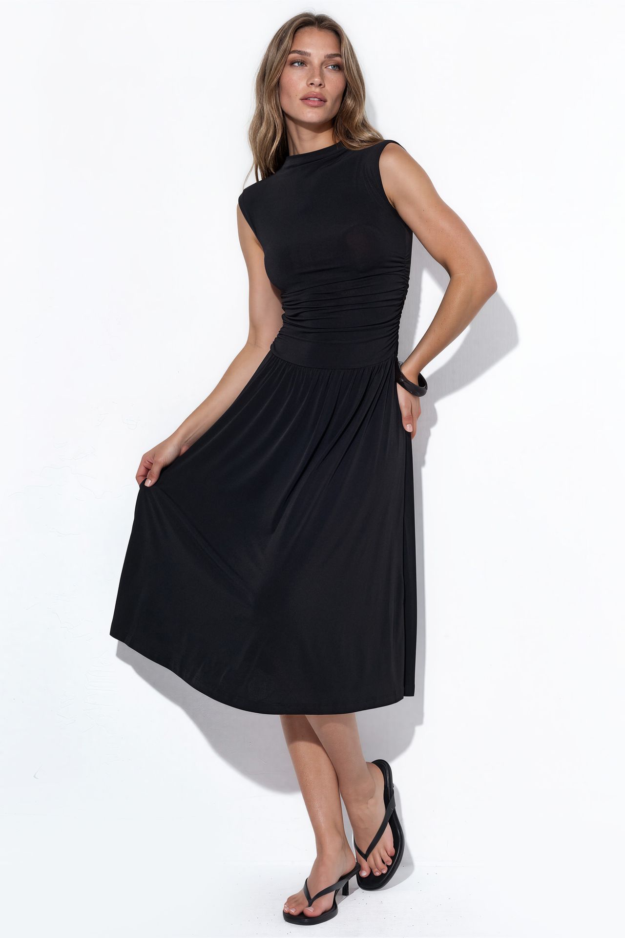 BUSEM Sleeveless Jersey Maxi Dress 1