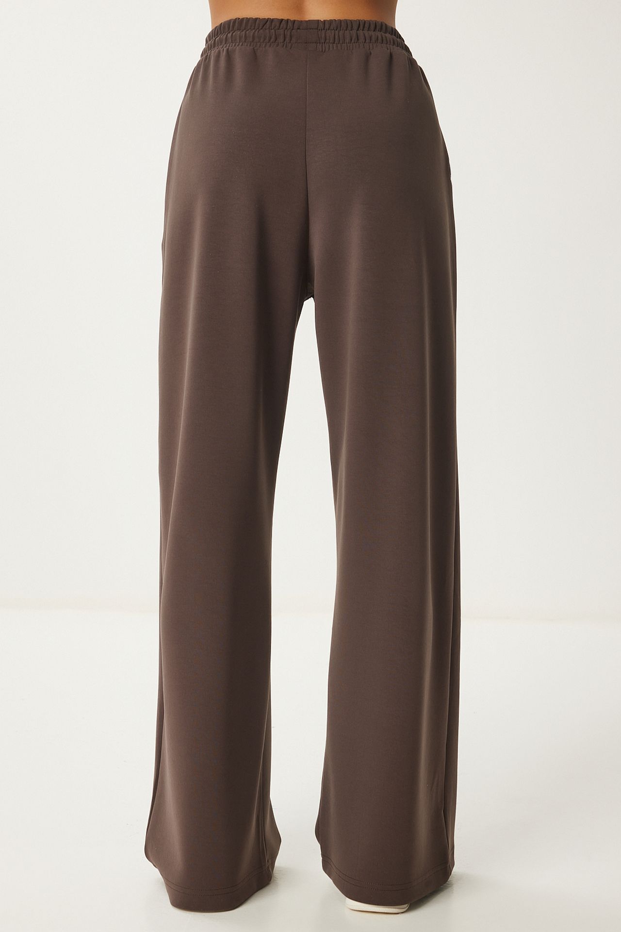 ISTANBUL Wide Leg Drawstring Waist Sweatpants 5
