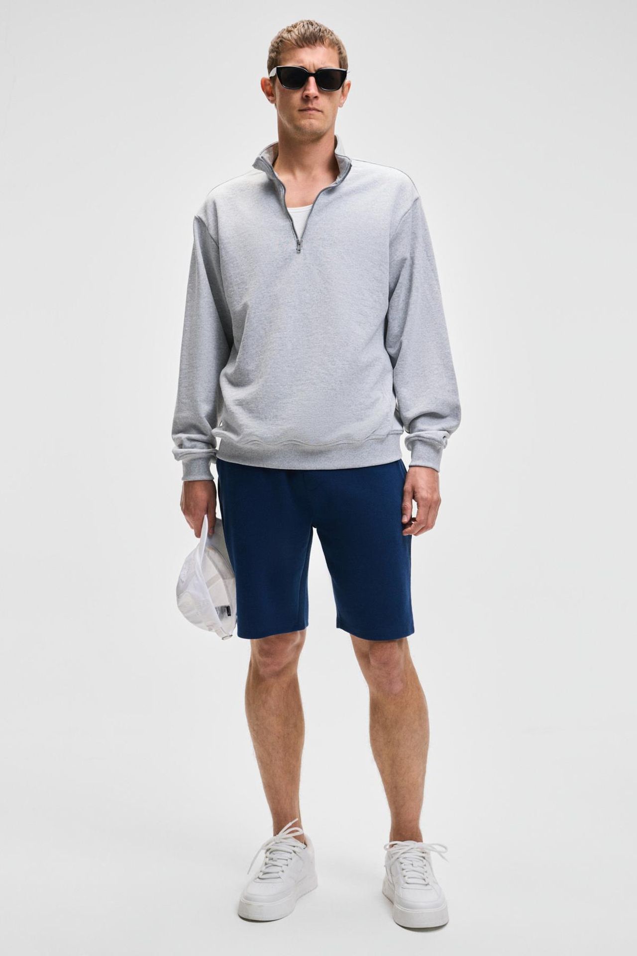 GRIMELANGE Yarım Fermuarlı Yarım Balıkçı Yaka Sweatshirt 2
