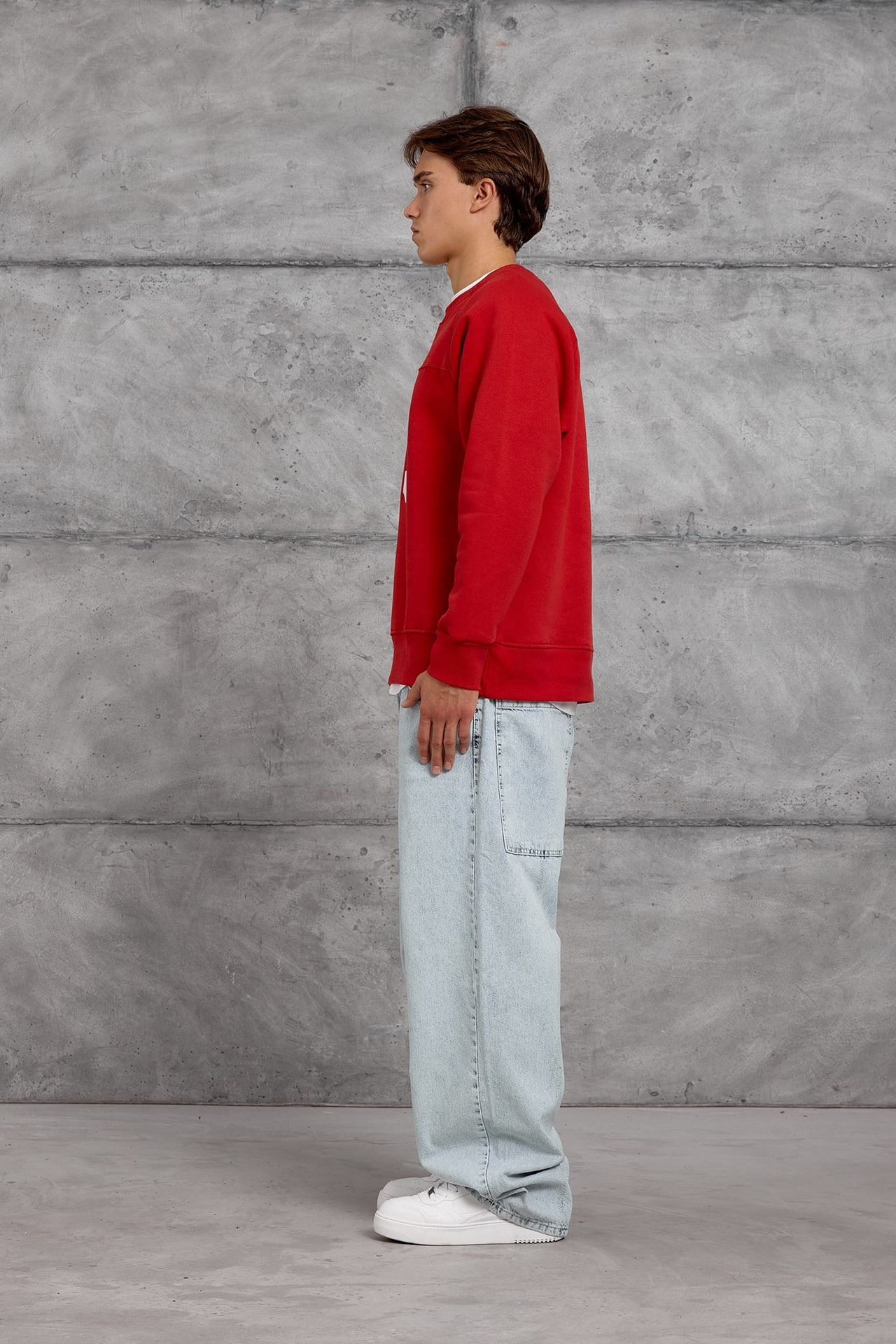 NOMARC Regular Kalıp Bisiklet Yaka Sweatshirt 3