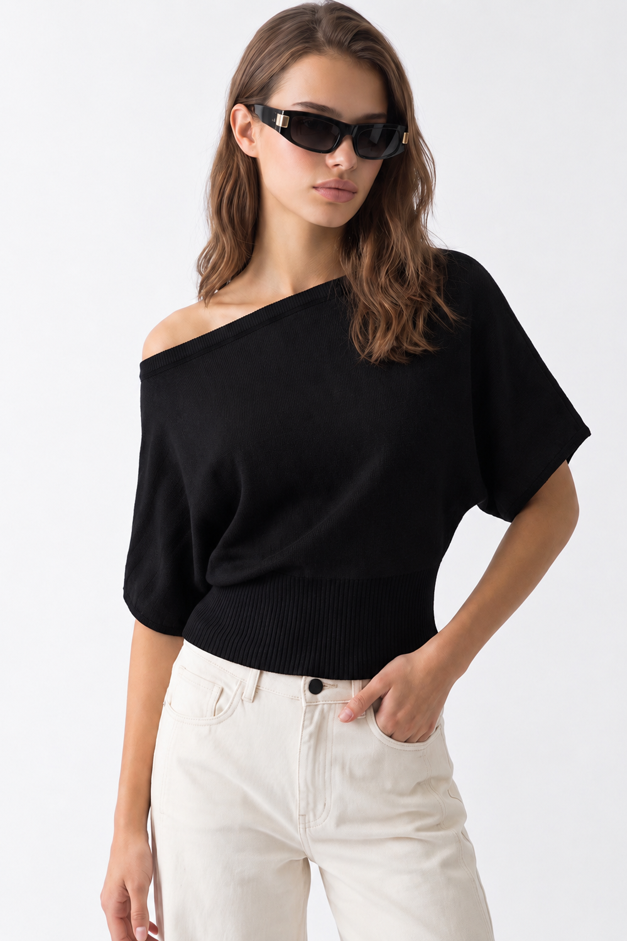 MIXRAY Women's Knit Sweater
