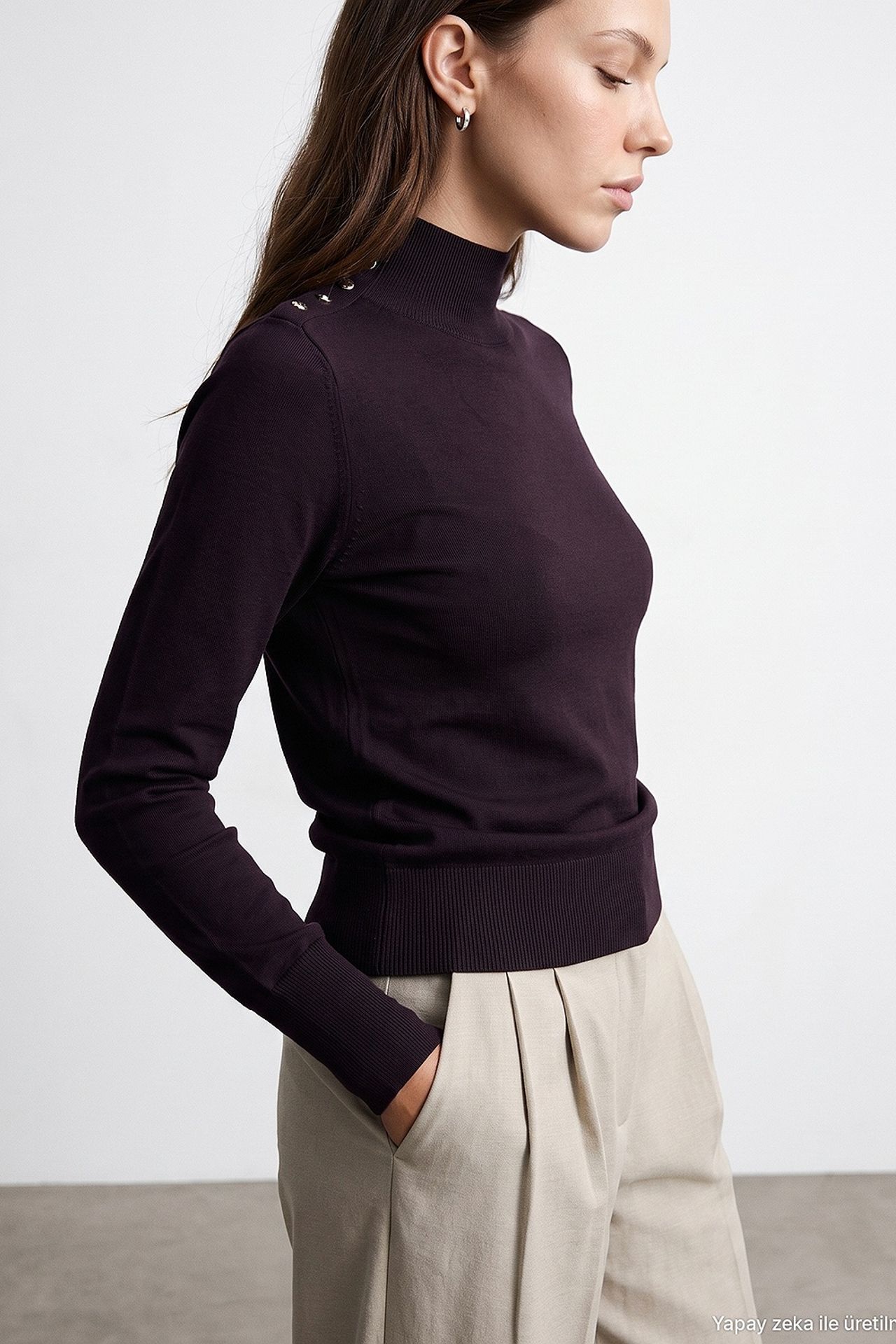 DILVIN Women's Knit Sweater 4