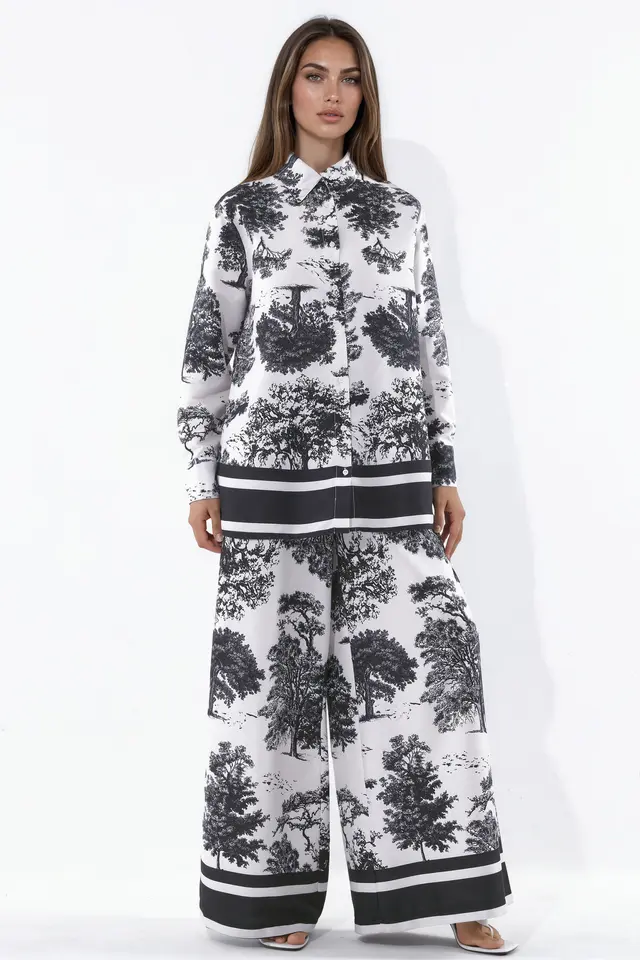 MSN Cotton-Viscose Two-Piece Coord