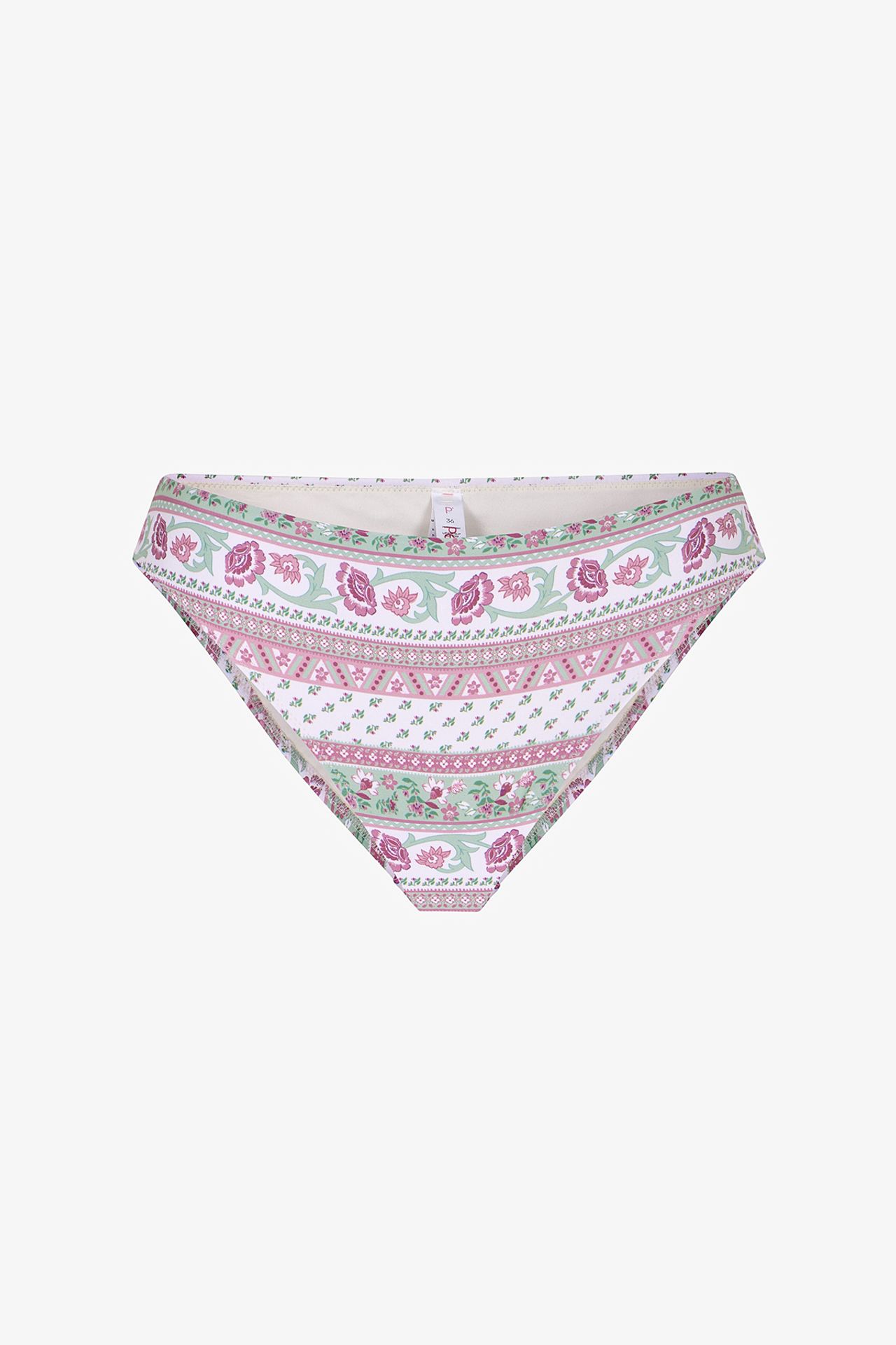 PENTI Liriane Floral Mid-Waist Bikini Bottom 4
