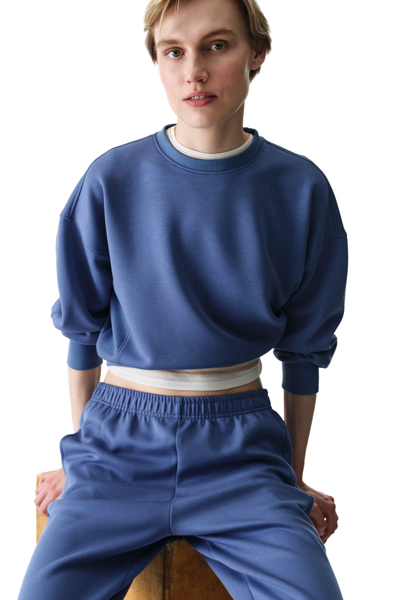 PENTI Women's SILKY SWEATSHIRT SILKY TOUCH 1