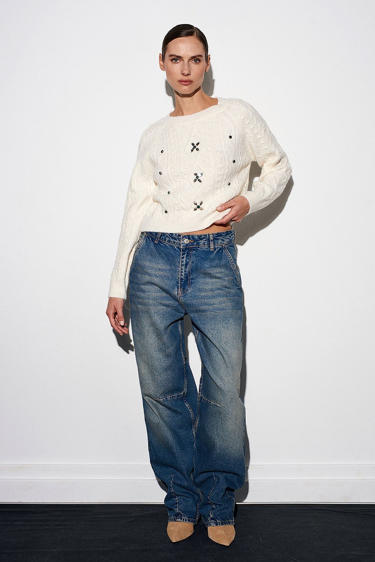 DILVIN Women's Knit Sweater 3