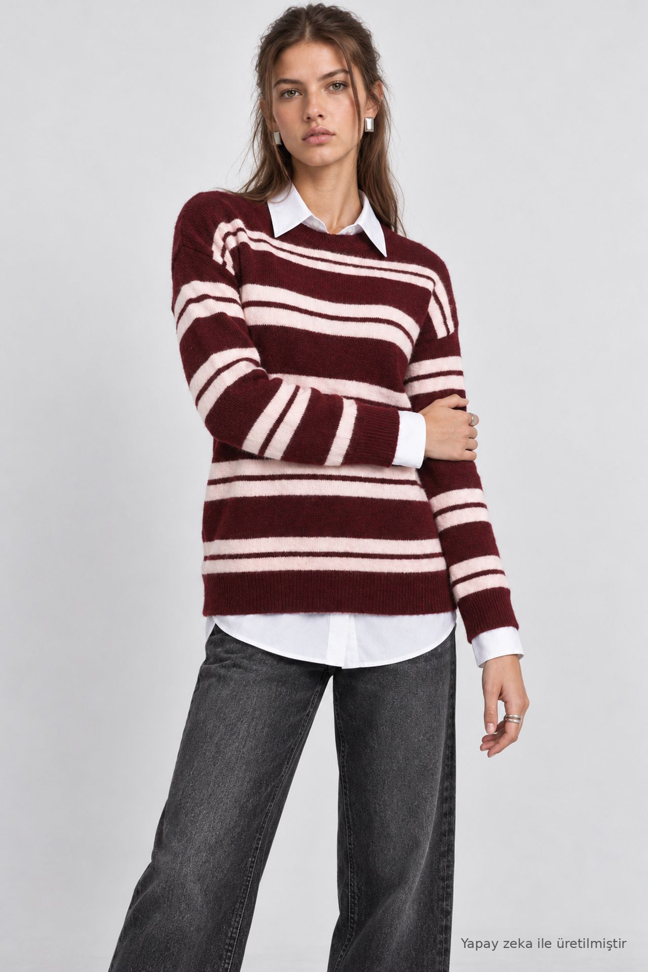 ISTANBUL Simple Knit Sweater 1