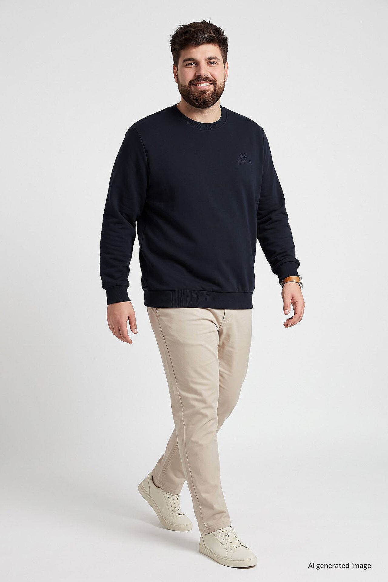 TOMMY Crew Neck Long Sleeve Sweatshirt 4