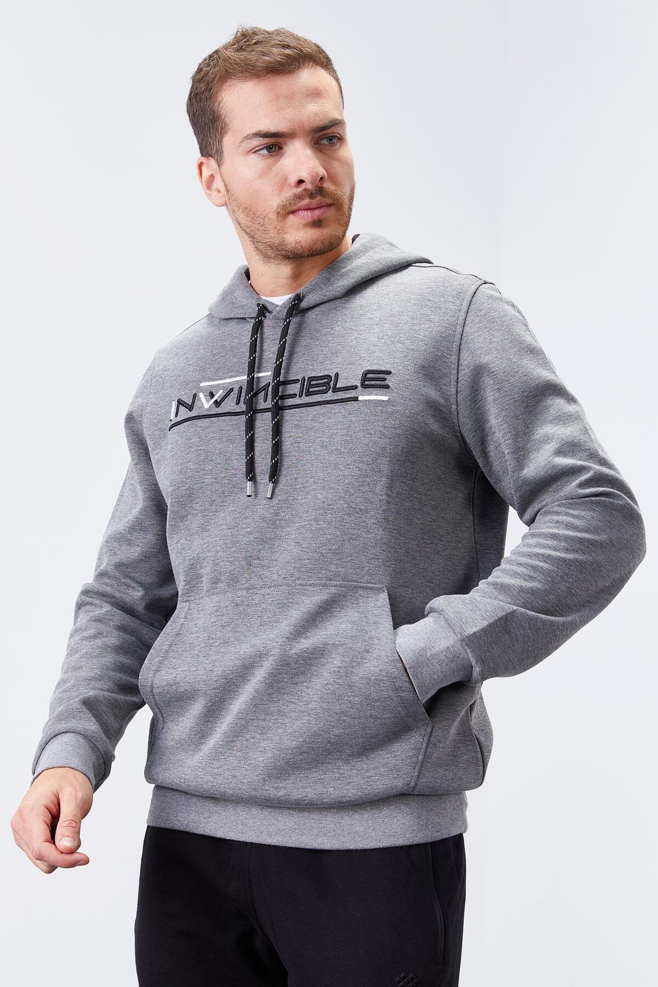 TOMMY Men's Printed Hooded Sweatshirt With Pocket 3