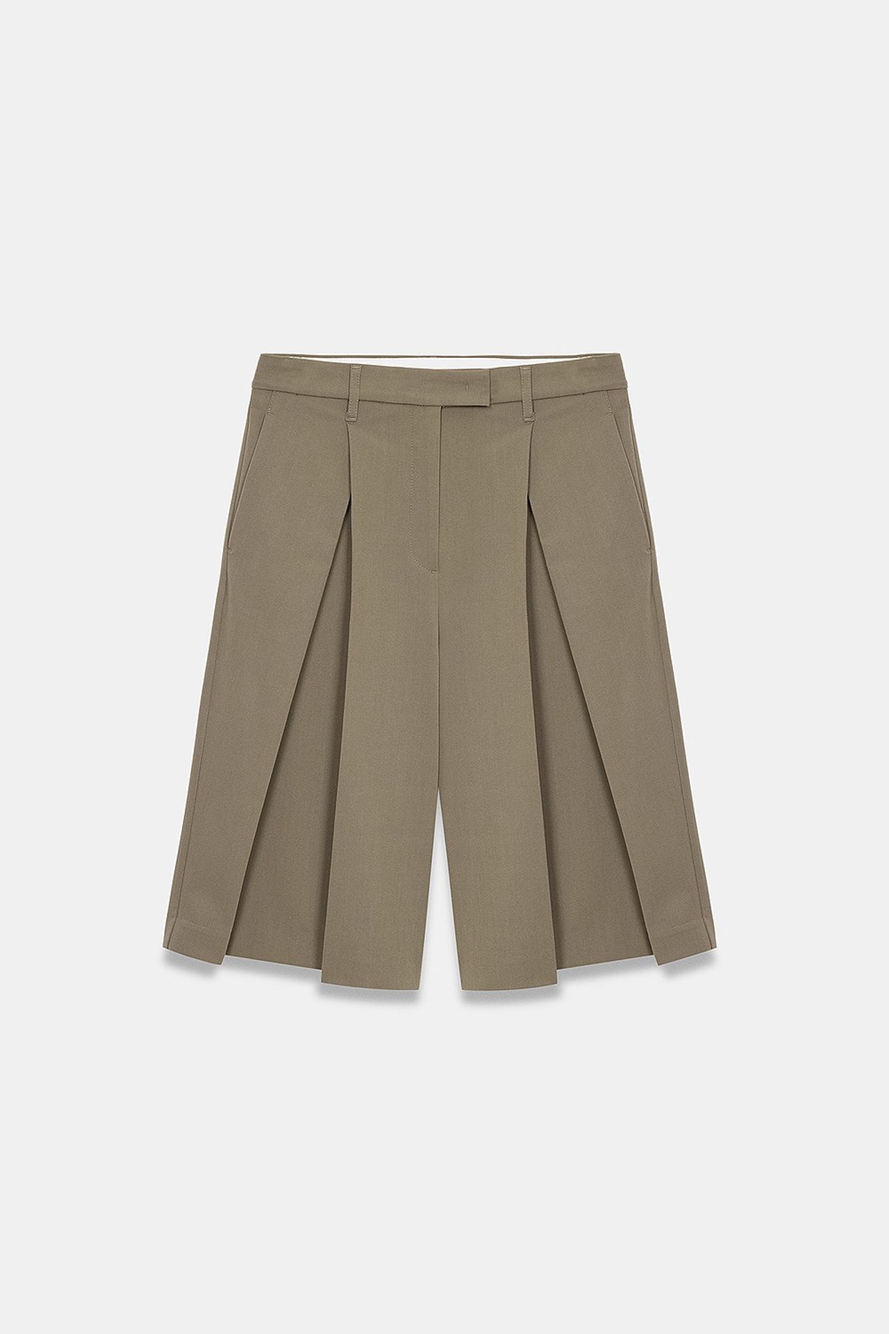 DILVIN Women's Tailored Pull-On Shorts