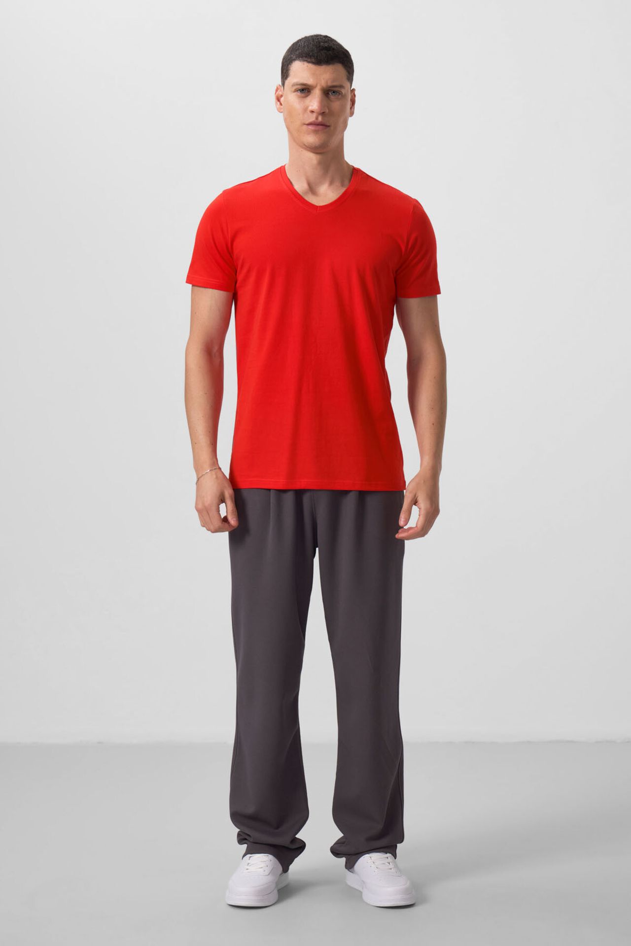 TOMMY Men's V-Neck Short Sleeve T-Shirt 3