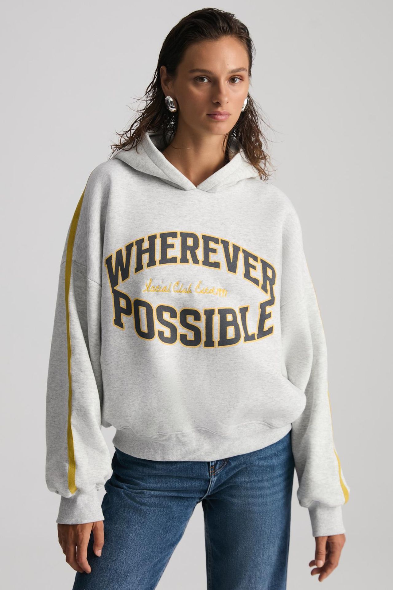 GRIMELANGE Printed Hooded Sweatshirt 5