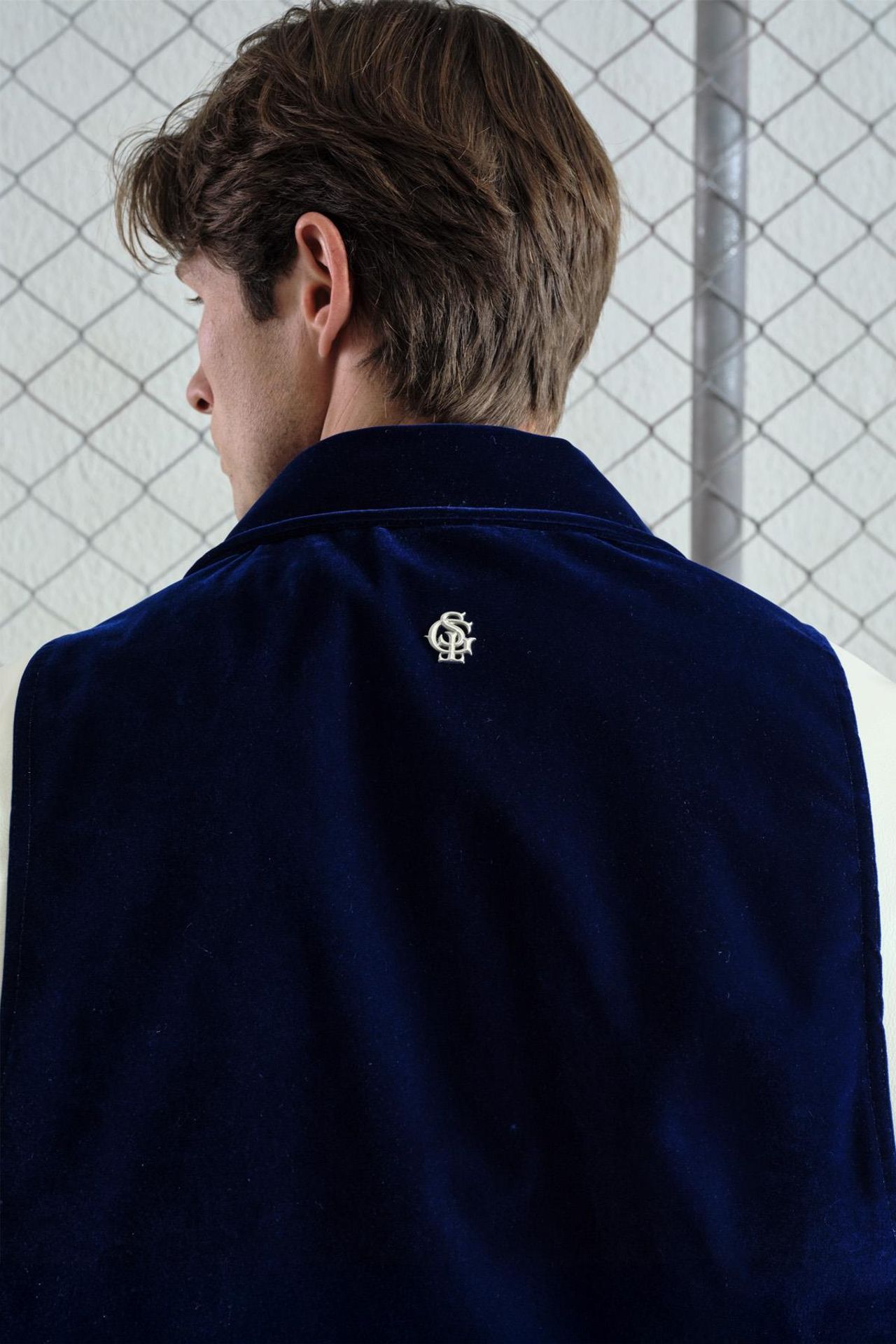 GIESTO Velvet Varsity Jacket 5