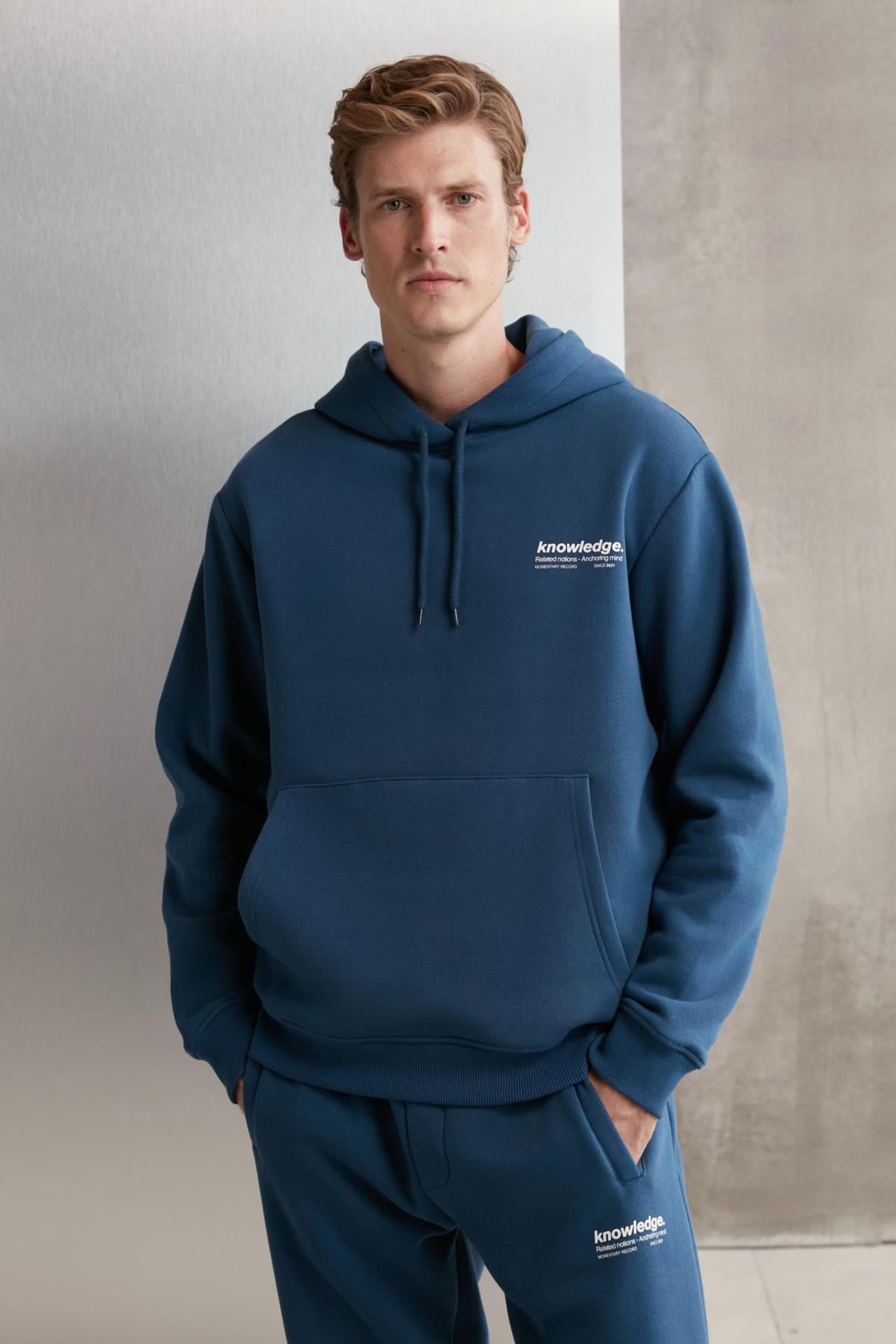 GRIMELANGE Baskılı Kapüşonlu Sweatshirt 2