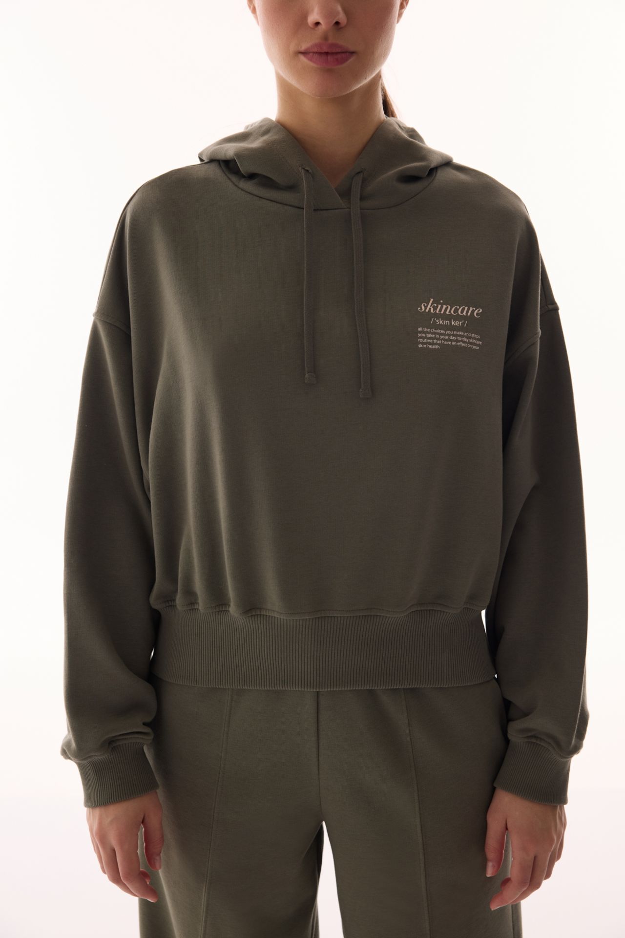 PENTI Hooded Crop Sweatshirt 6