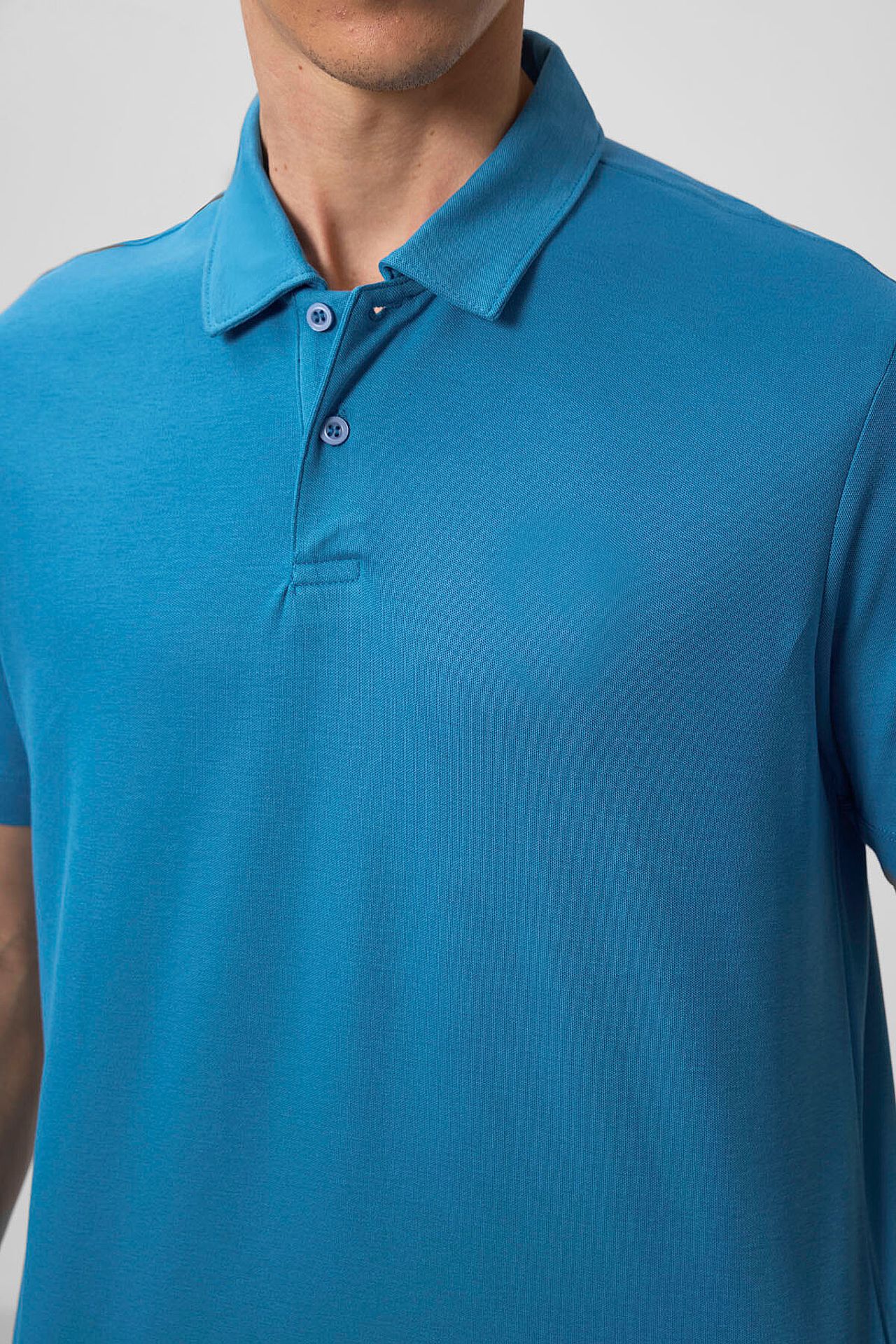 TOMMY Men's Cotton Elastane Polo T-Shirt 3