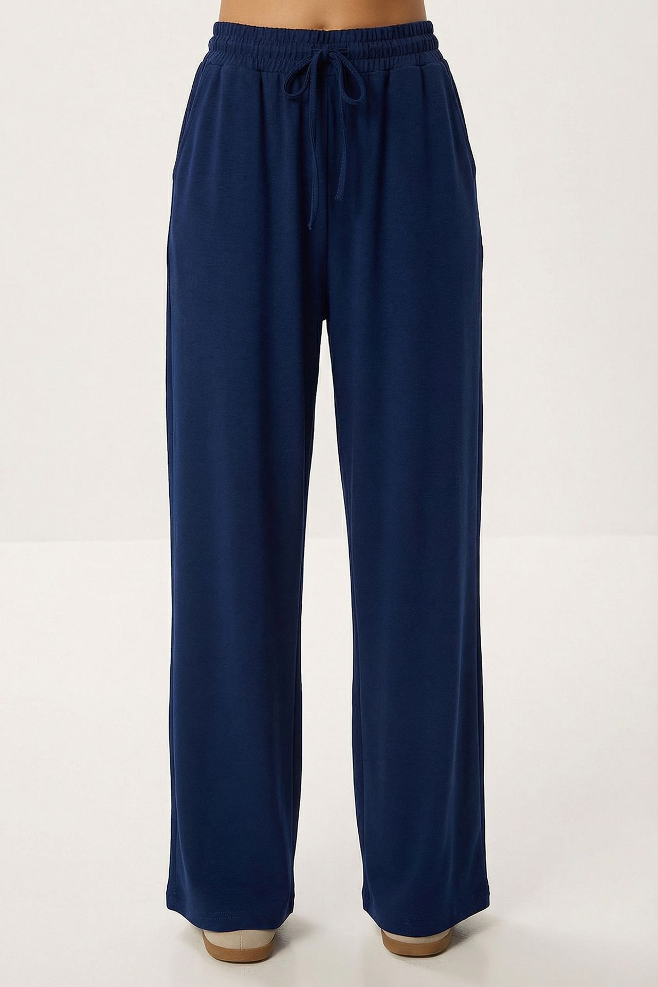 ISTANBUL Pocket Detail Jacket &  Wide Leg Pants Two-Piece Set 4