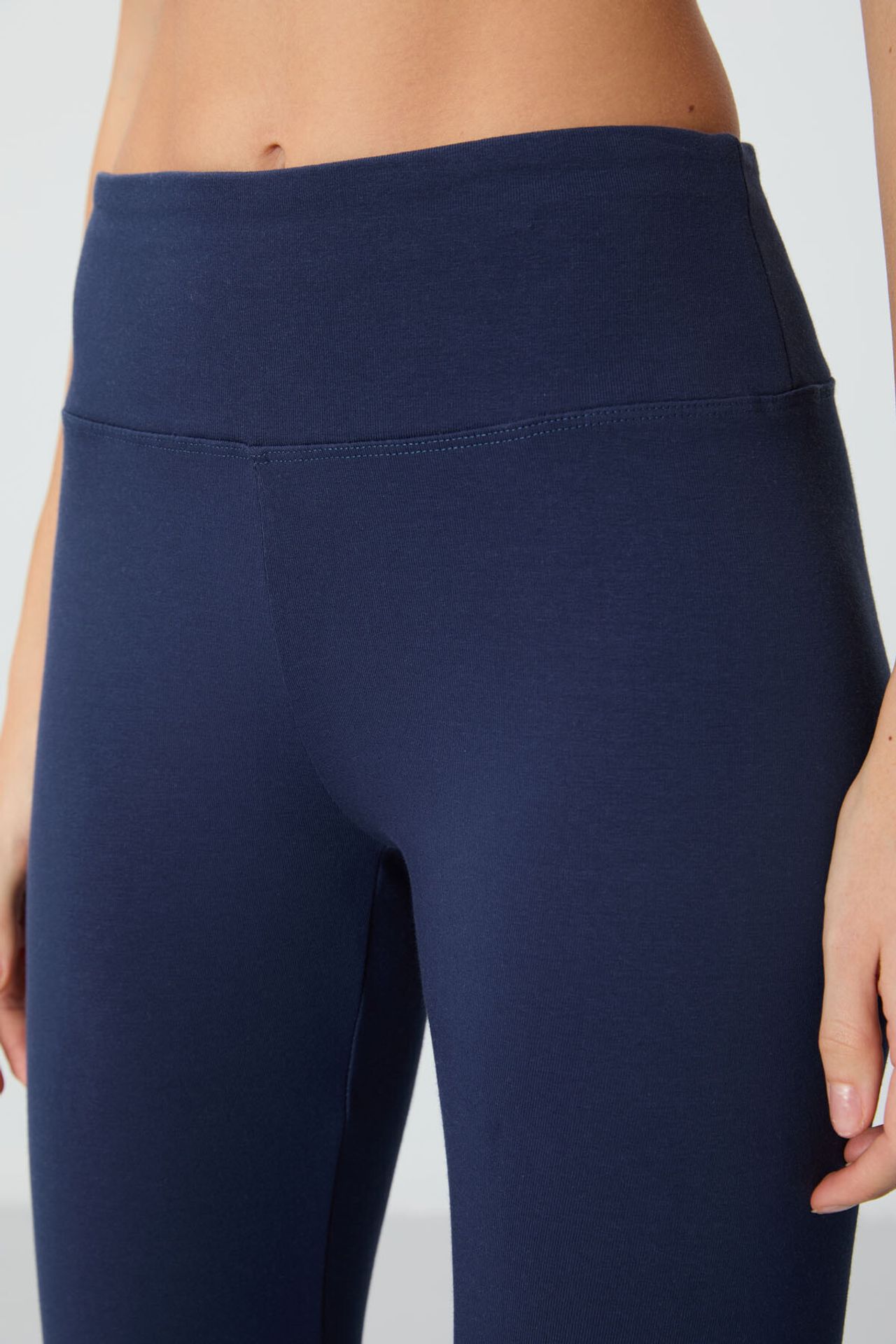 TOMMY High-Waist Cotton Blend Leggings 6
