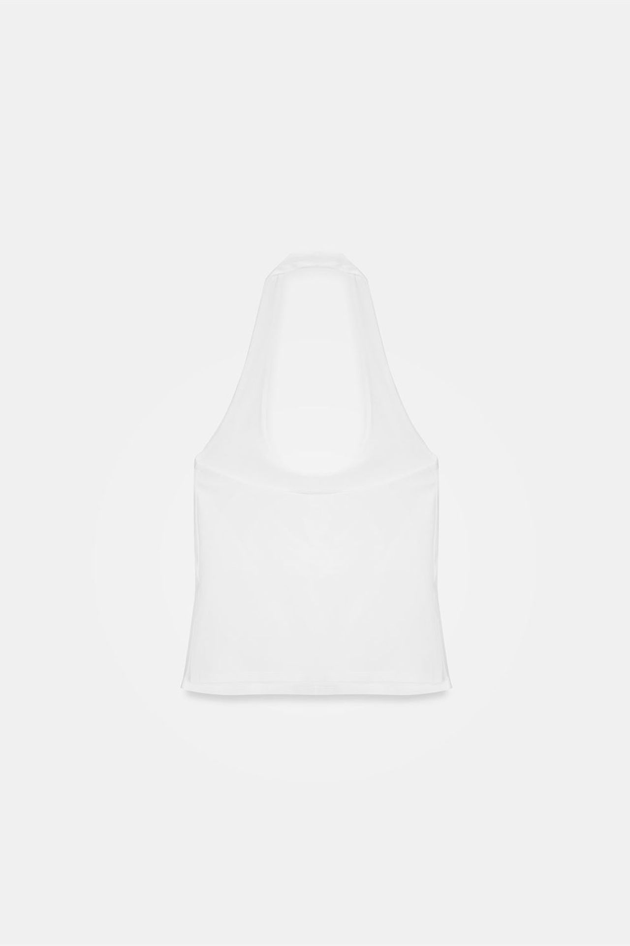 DILVIN Halterneck Cut-Out Slim Fit Blouse 6