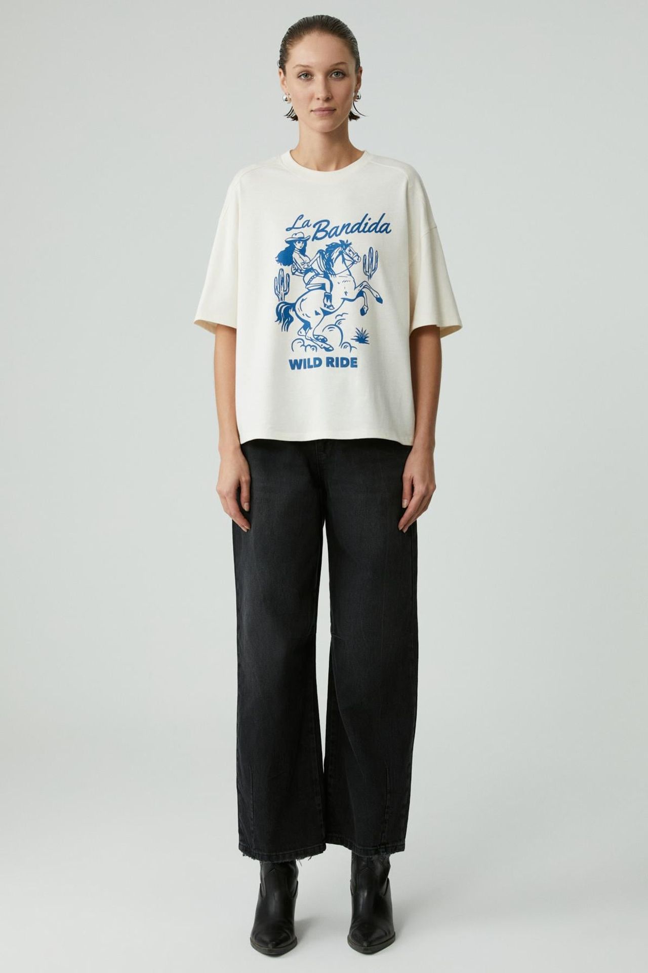GRIMELANGE Classic Crew Neck T-Shirt 2