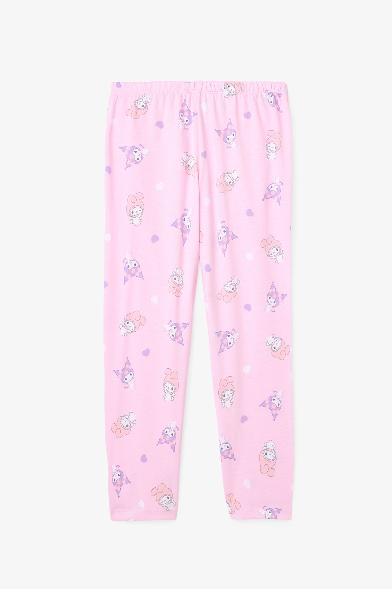 PENTI Girls' Kuromi Friends Long Sleeve Cotton Pajama Set 3