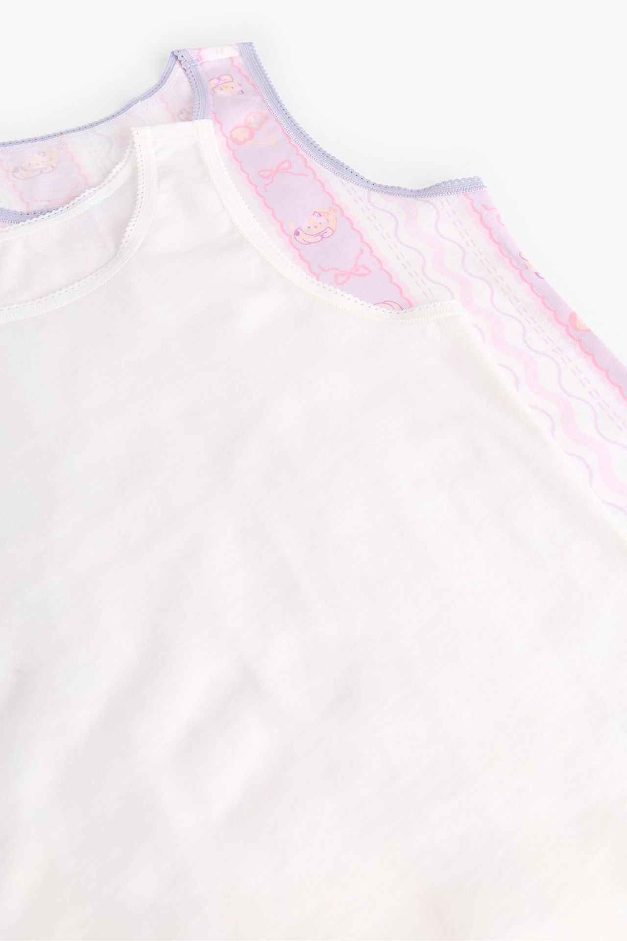 PENTI Girl's Broken Cute Cat Floral Tank Top 4