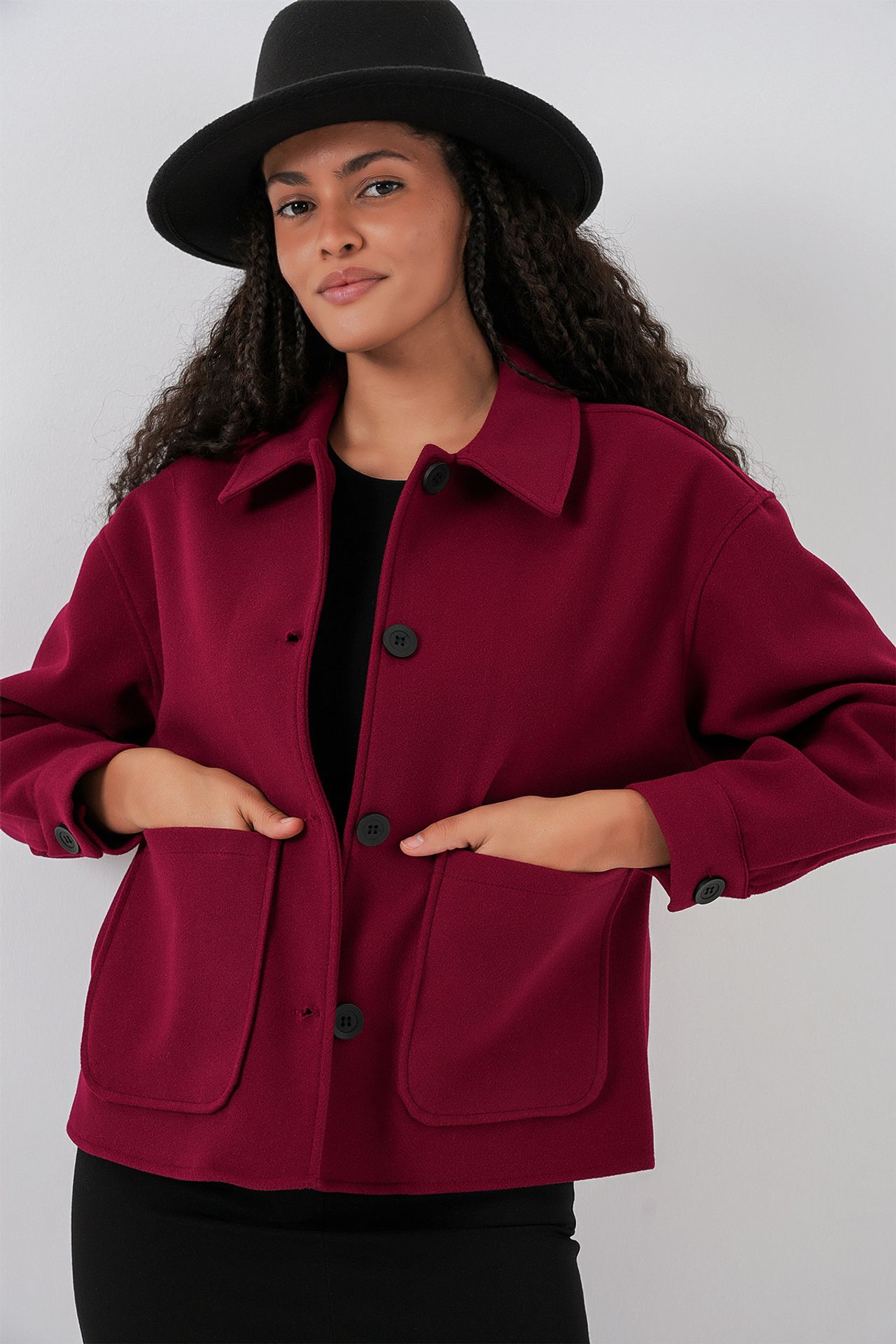BDART Buttoned Jacket with Pockets