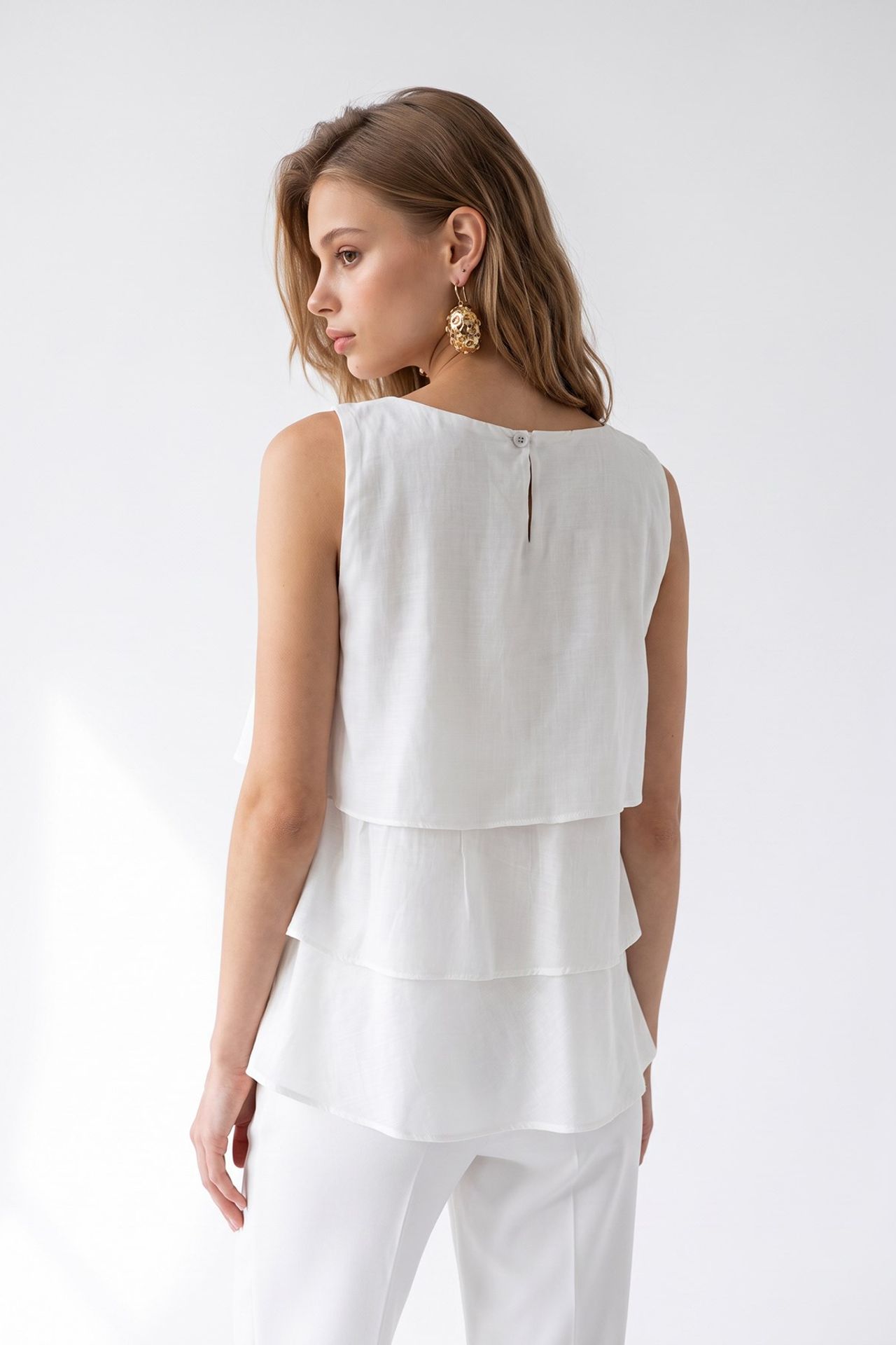 MIXRAY Women's Cotton Blouse 6