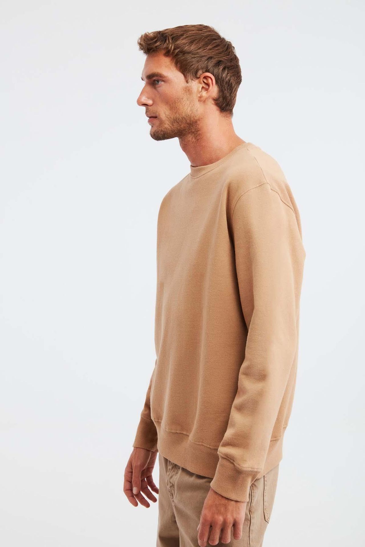 GRIMELANGE Fitilli Bisiklet Yaka Sweatshirt 4