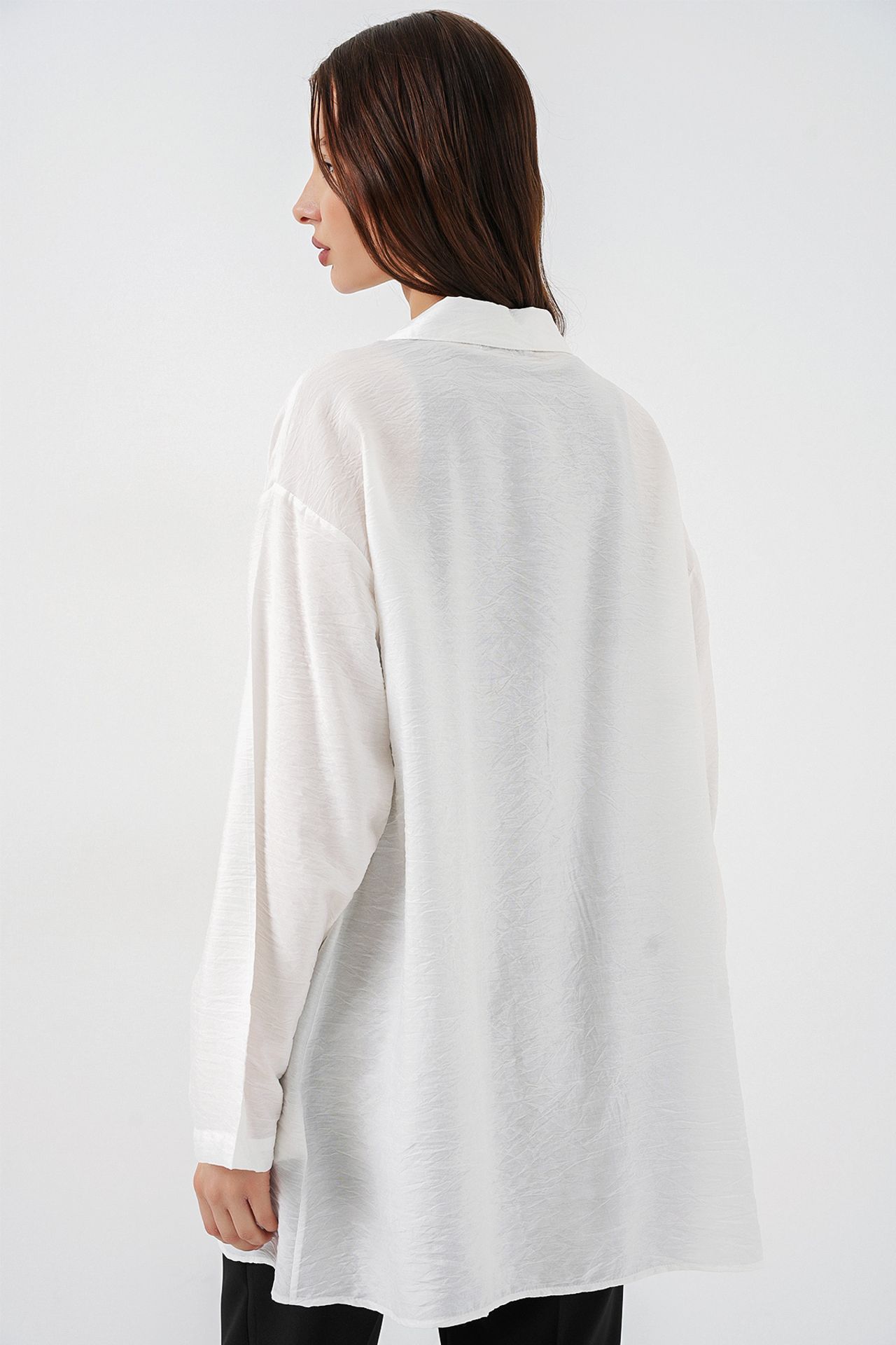 BDART Tie Detail Long Sleeve Kimono