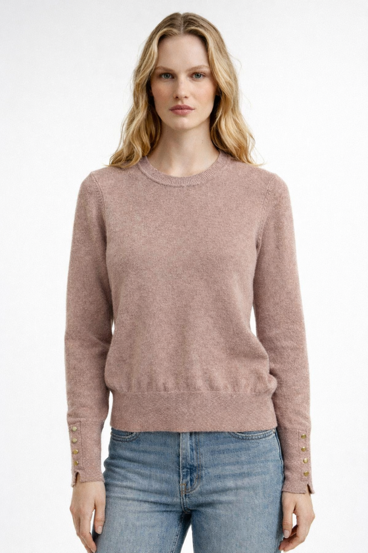 Mixray Crew Neck Knit Sweater 1