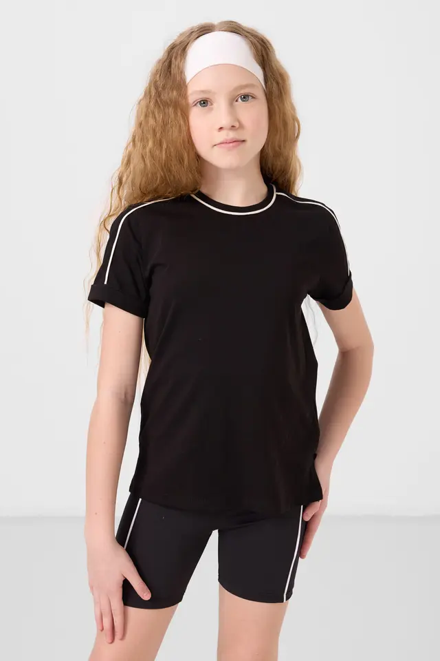 TOMMY Youth Unisex Cotton Elastane T-Shirt