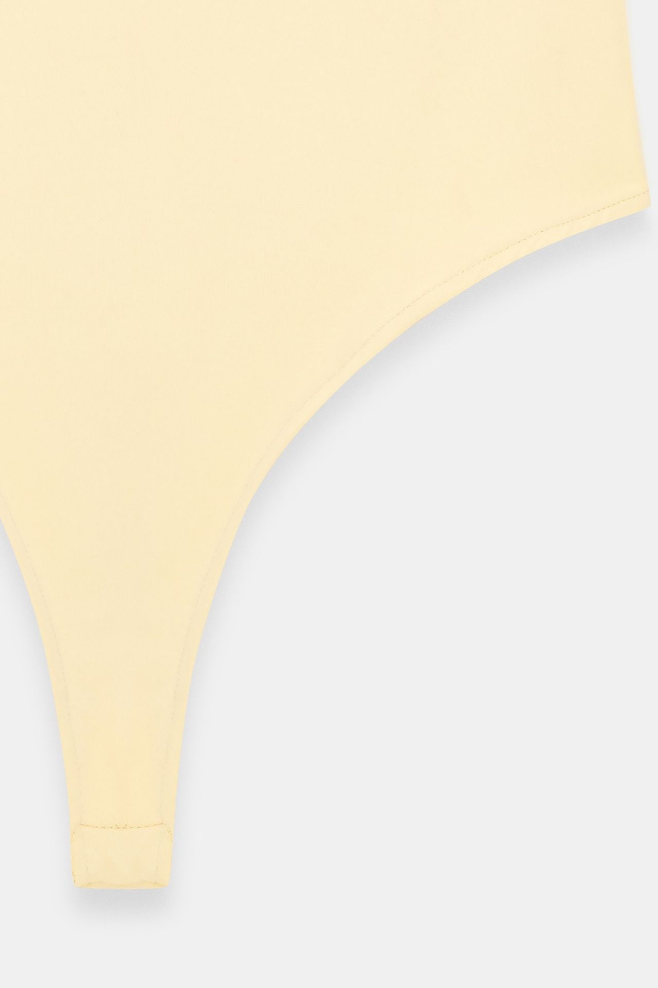 DILVIN Sleeveless Square-neck Nylon Bodysuit