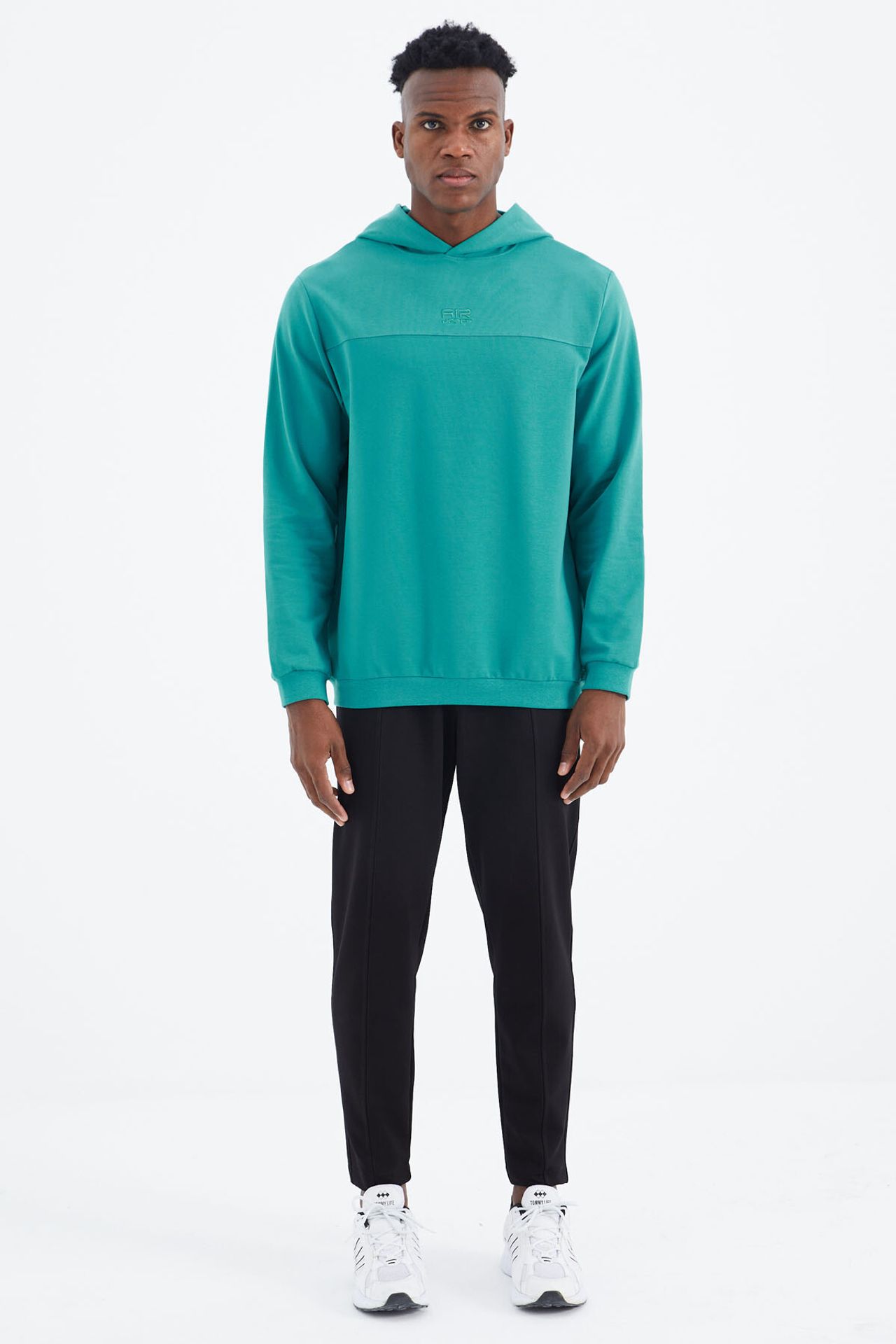TOMMY Men's Hooded Sweatshirt And Pants Set 1