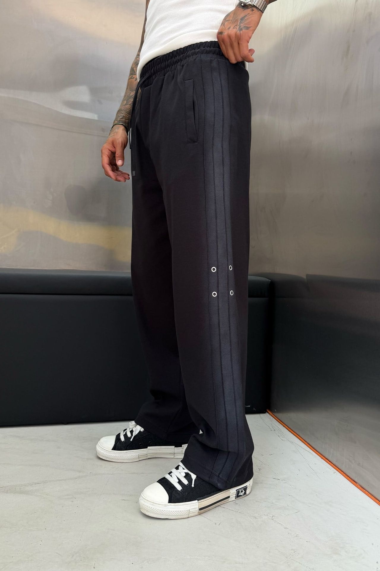NOMARC Geniş Paça Elastik Belli Jogger Pantolon 1