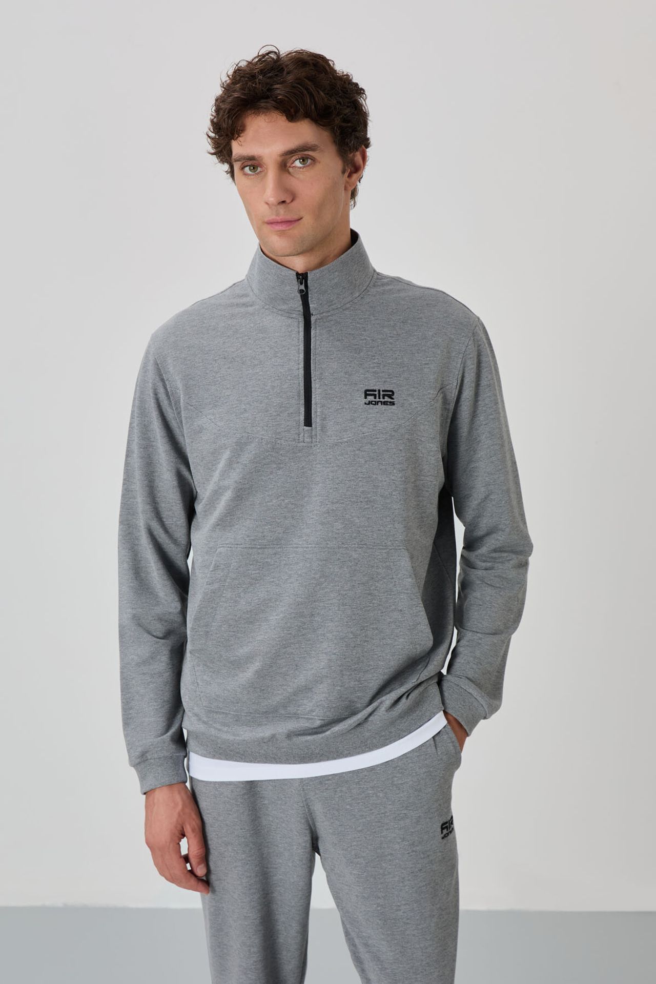 TOMMY Men's Zip-Front Sweatshirt And Pants Set 4