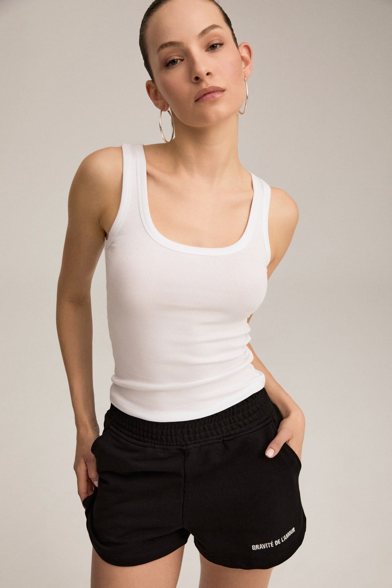 GRIMELANGE Ribbed Slim Fit Cami 2