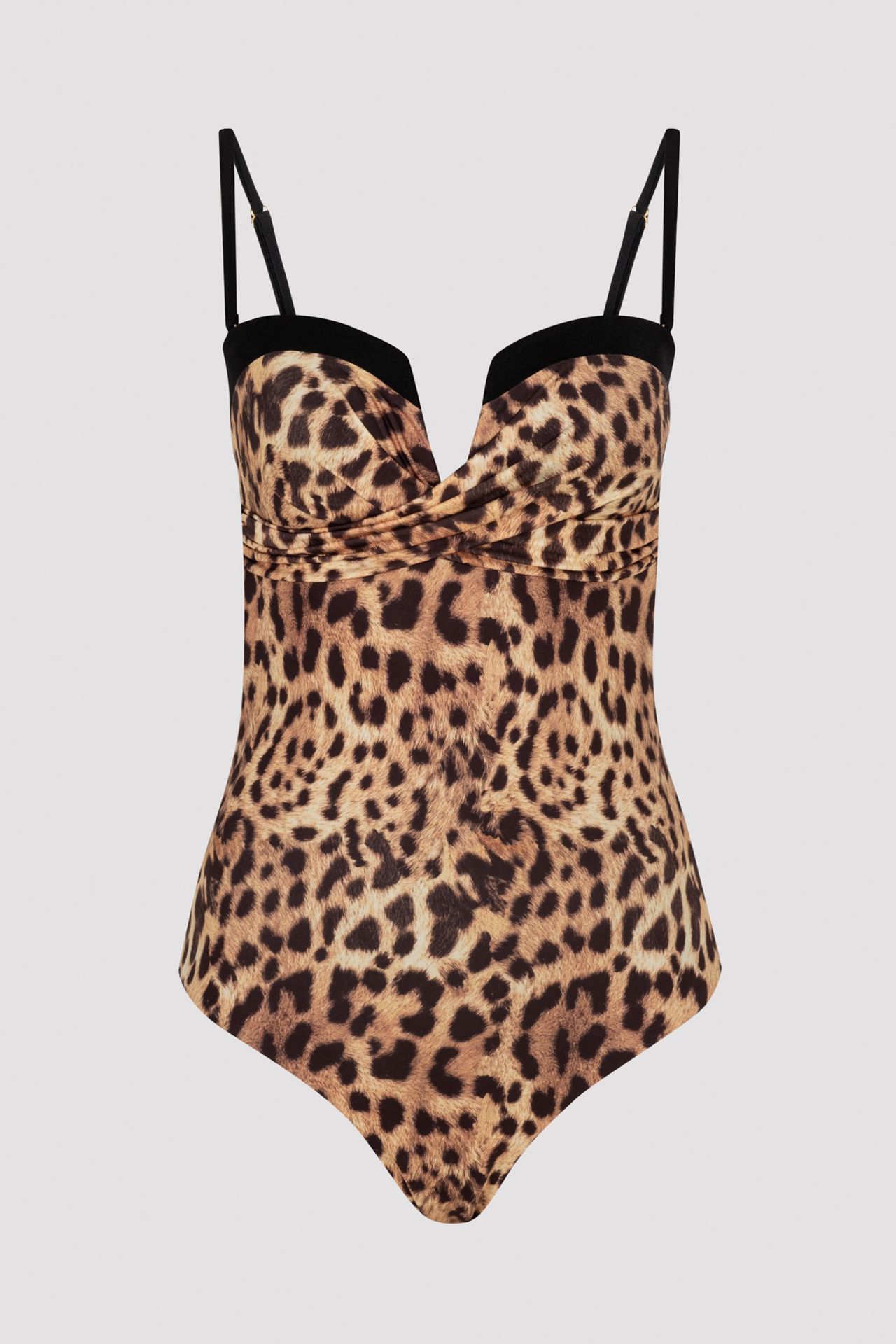 PENTI Leopard Print Puccini Corset Swimwear - Free Masur Collection 6